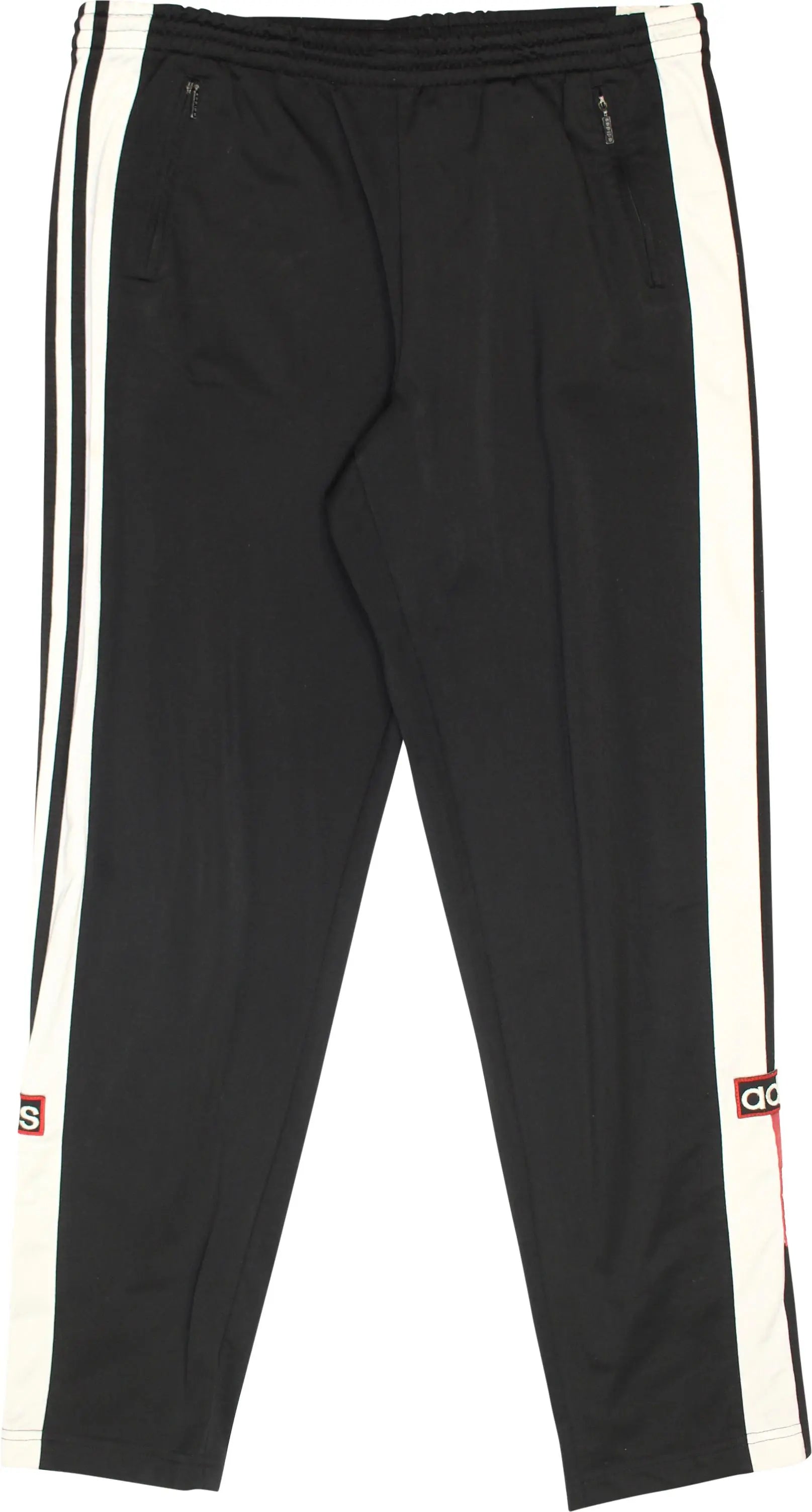 Adidas - Snap Button Joggers by Adidas- ThriftTale.com - Vintage and second handclothing