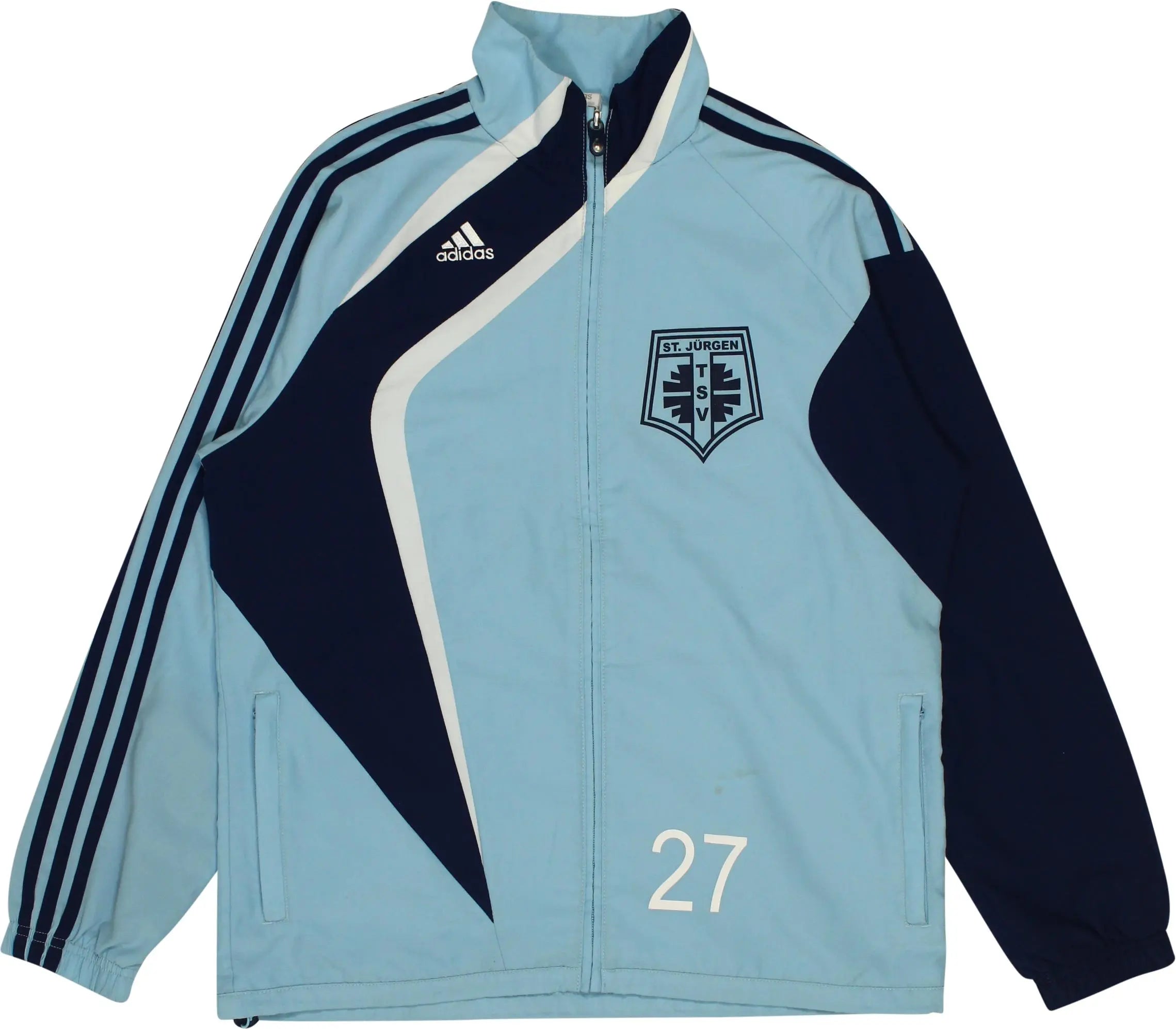 Adidas - Track Jacket by Adidas- ThriftTale.com - Vintage and second handclothing
