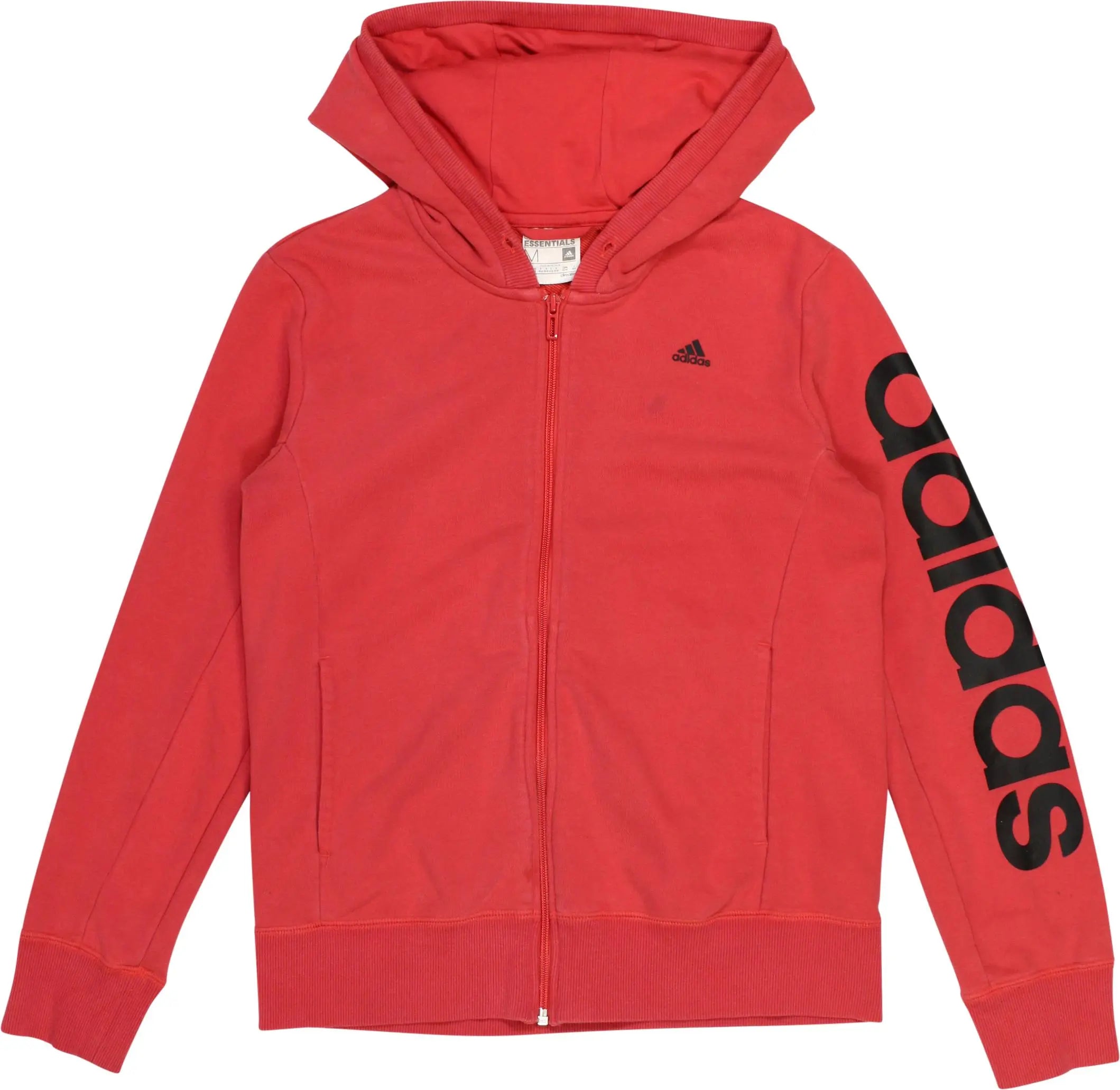 Adidas - Zip-Up Hoodie by Adidas- ThriftTale.com - Vintage and second handclothing