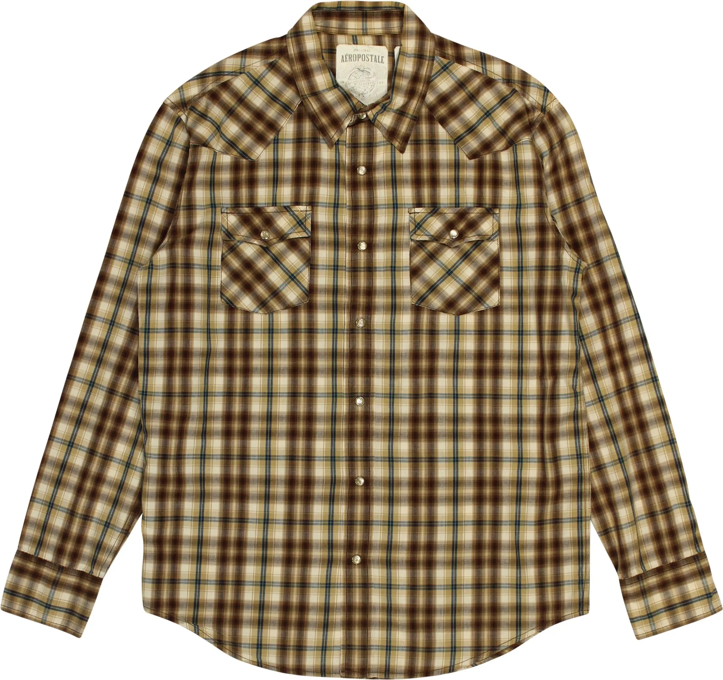 Aeropostale - Checkered Shirt- ThriftTale.com - Vintage and second handclothing