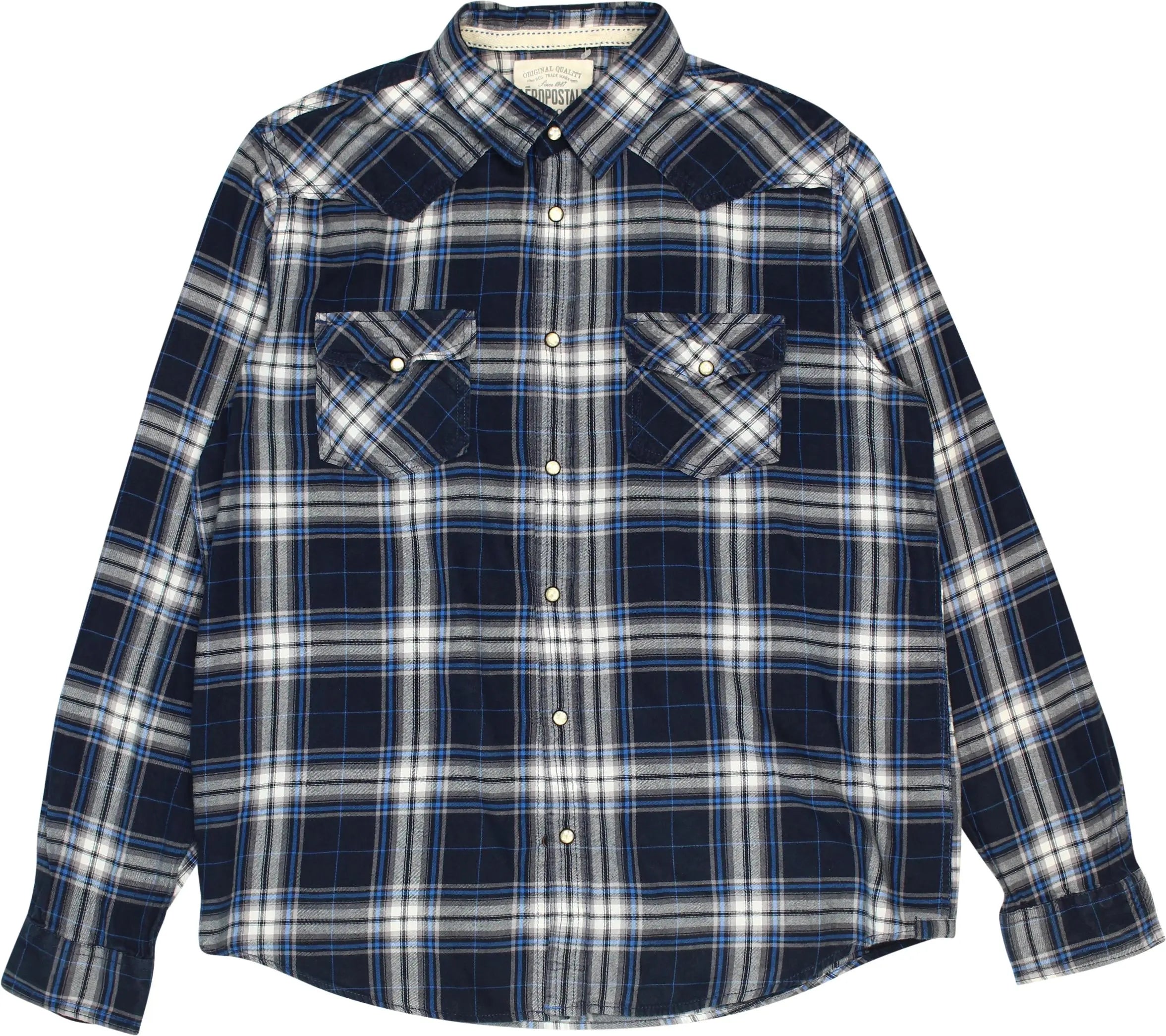 Aeropstale - Checked Shirt- ThriftTale.com - Vintage and second handclothing