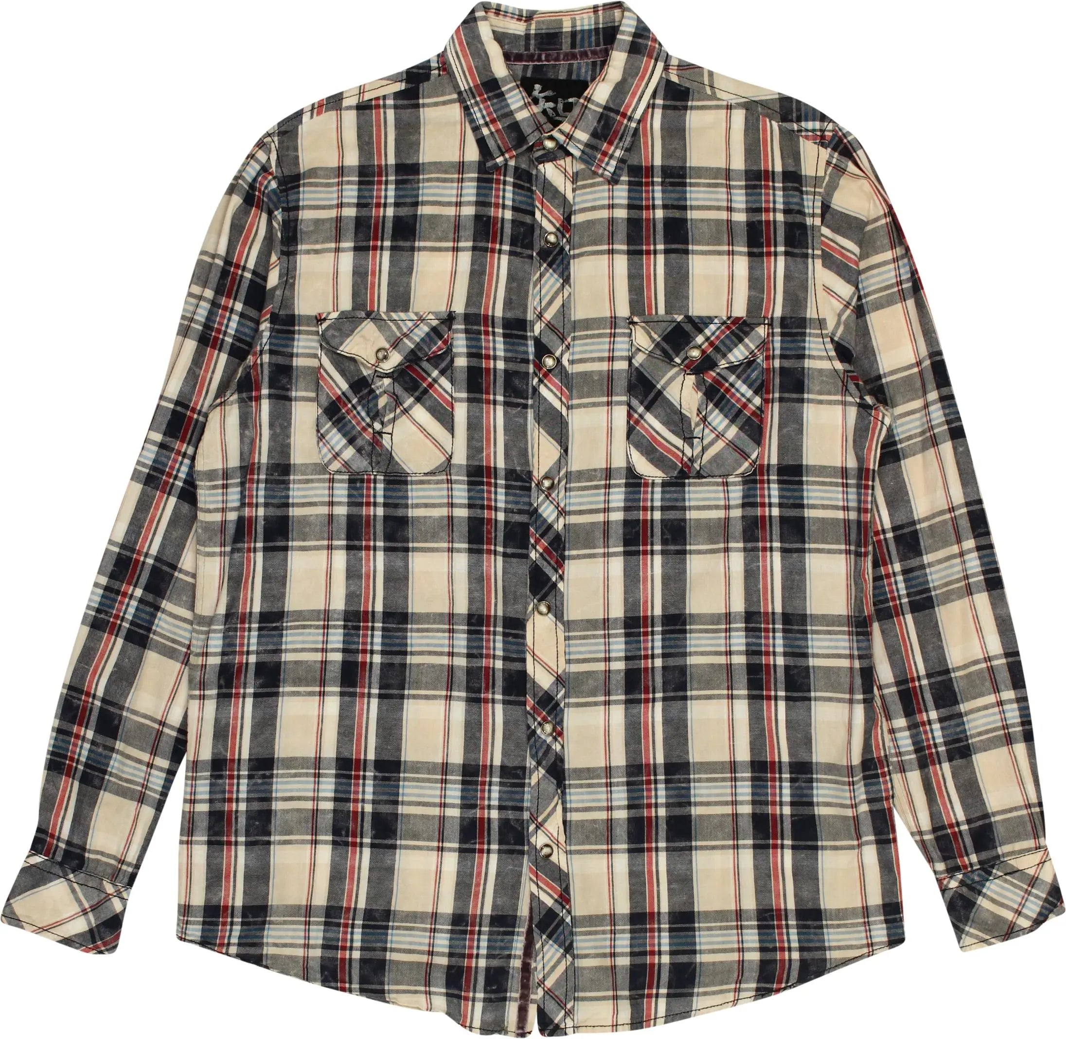 Age of Wisdom - Checkered Shirt- ThriftTale.com - Vintage and second handclothing