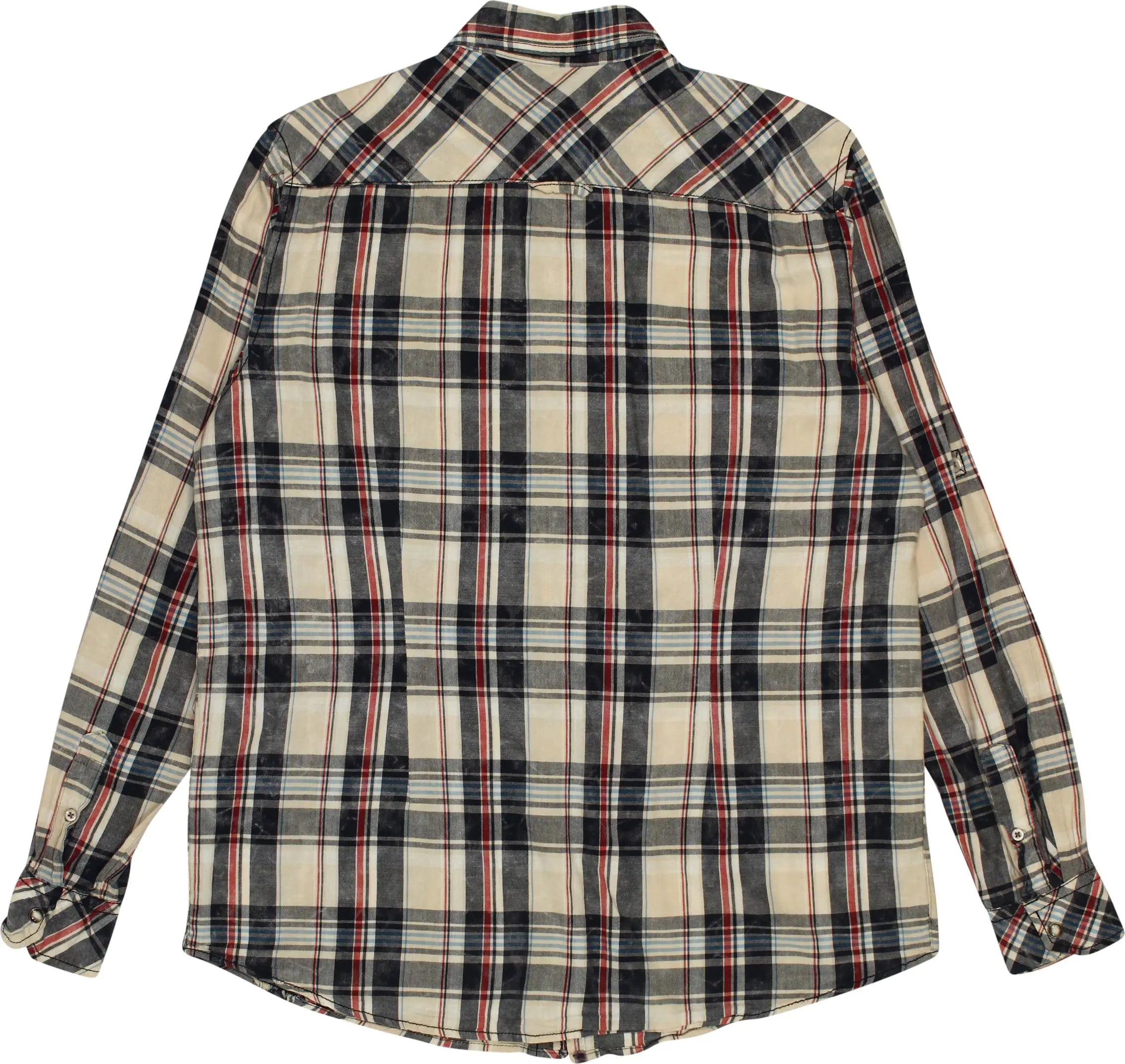 Age of Wisdom - Checkered Shirt- ThriftTale.com - Vintage and second handclothing