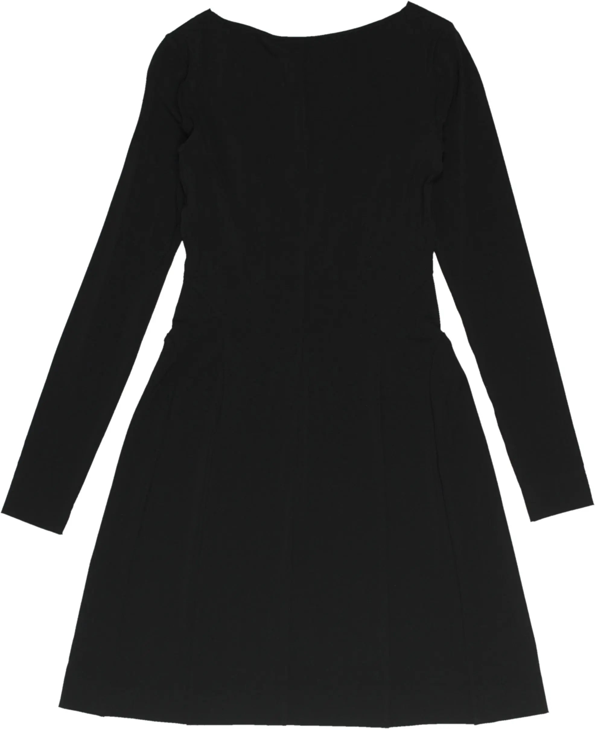 Alberta Ferretti - Long Sleeve Black Dress by Alberta Ferretti- ThriftTale.com - Vintage and second handclothing