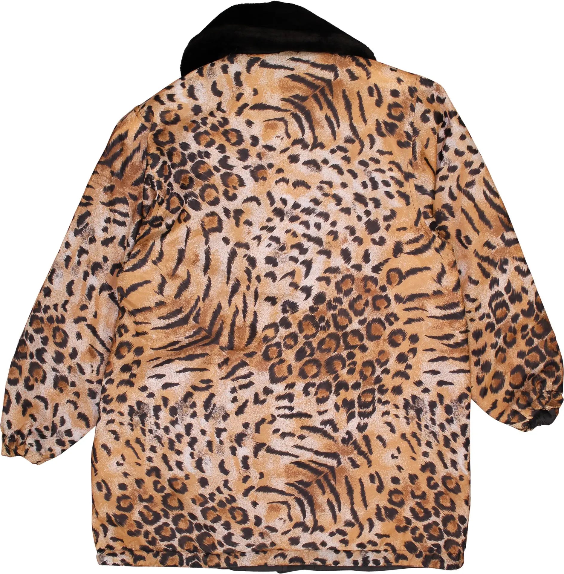 Alcron - Animal Print Reversible Coat- ThriftTale.com - Vintage and second handclothing