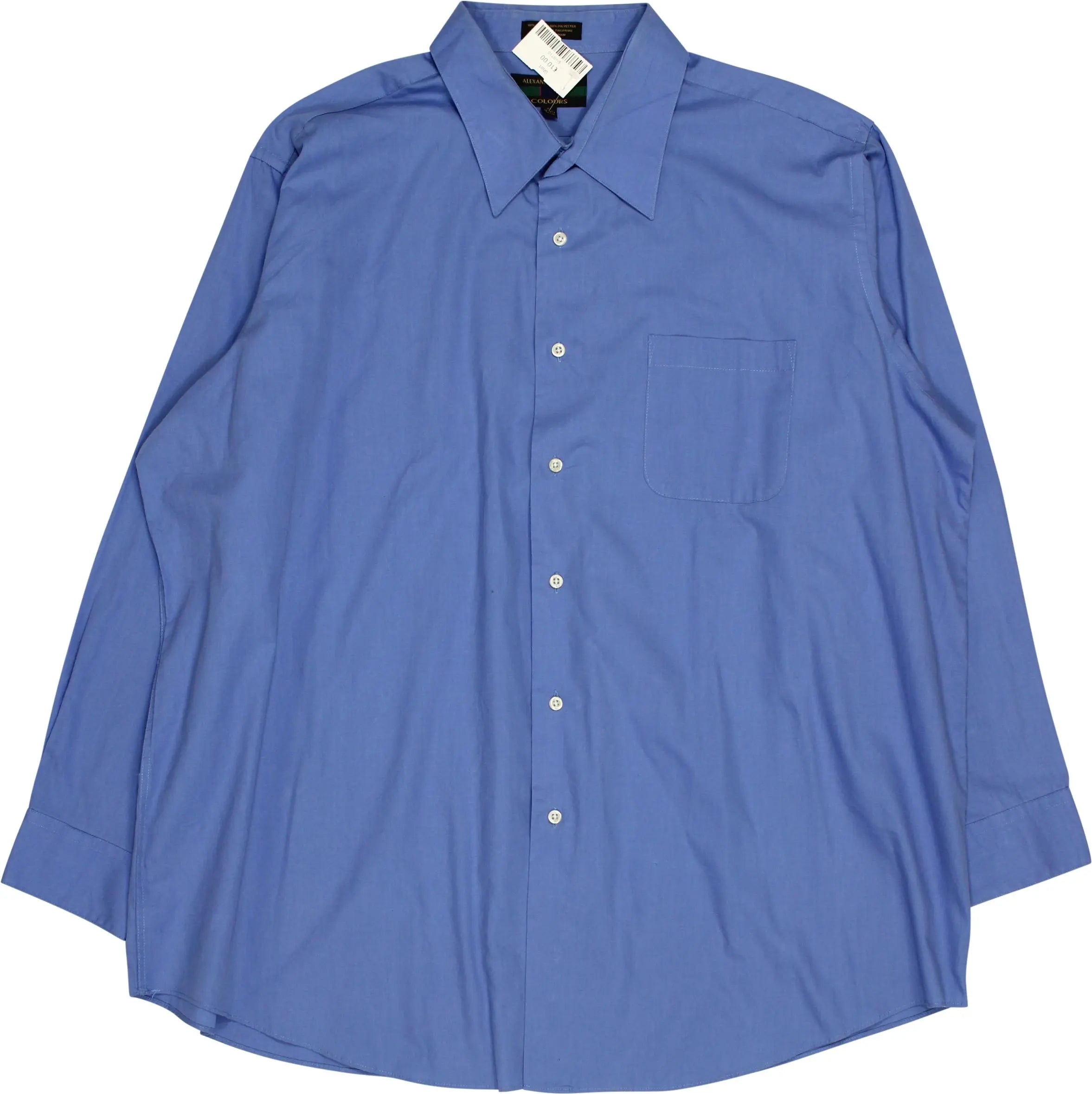 Alexander Julian - Blue shirt- ThriftTale.com - Vintage and second handclothing