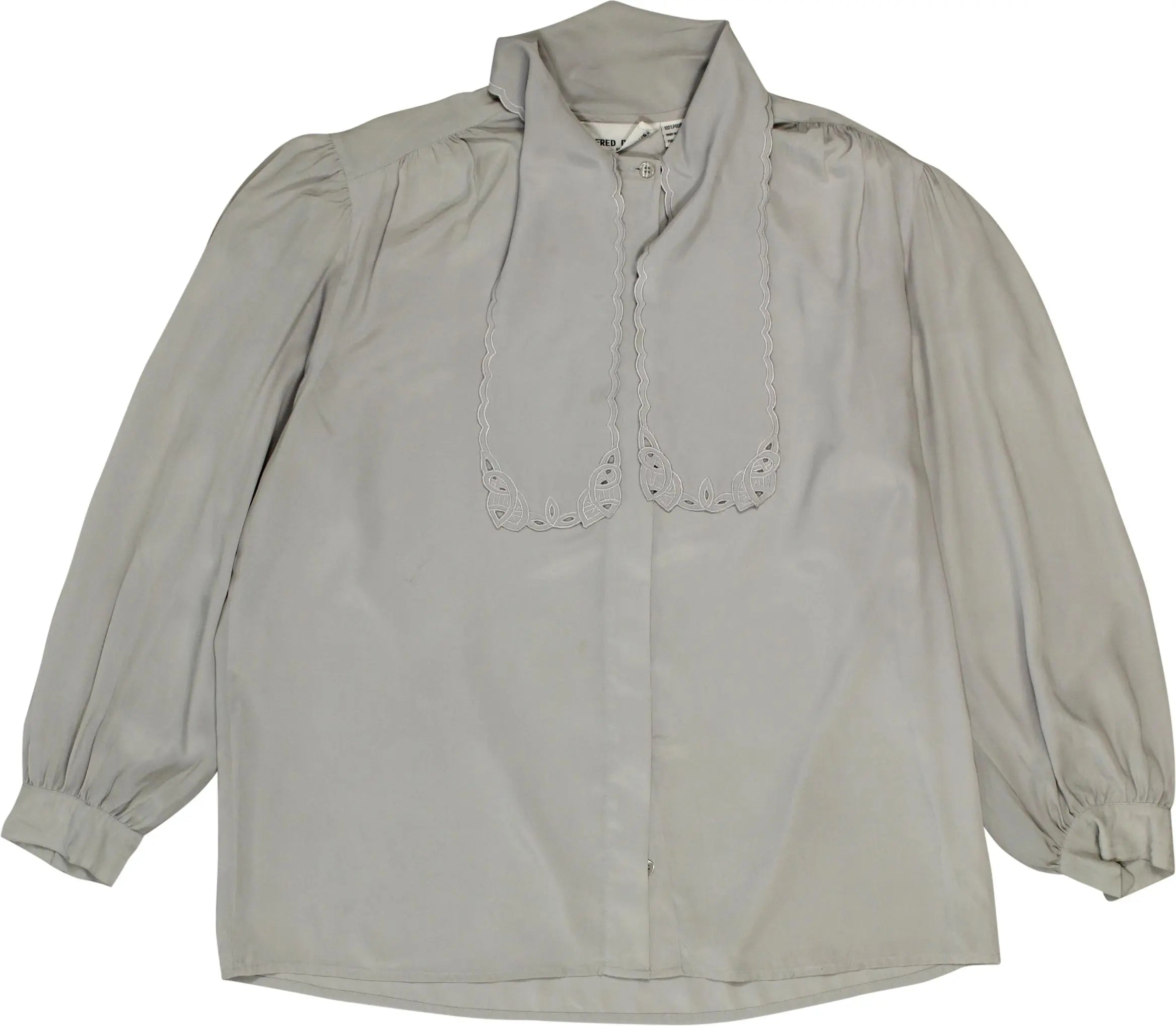 Alfred Dunner - 80s Blouse- ThriftTale.com - Vintage and second handclothing