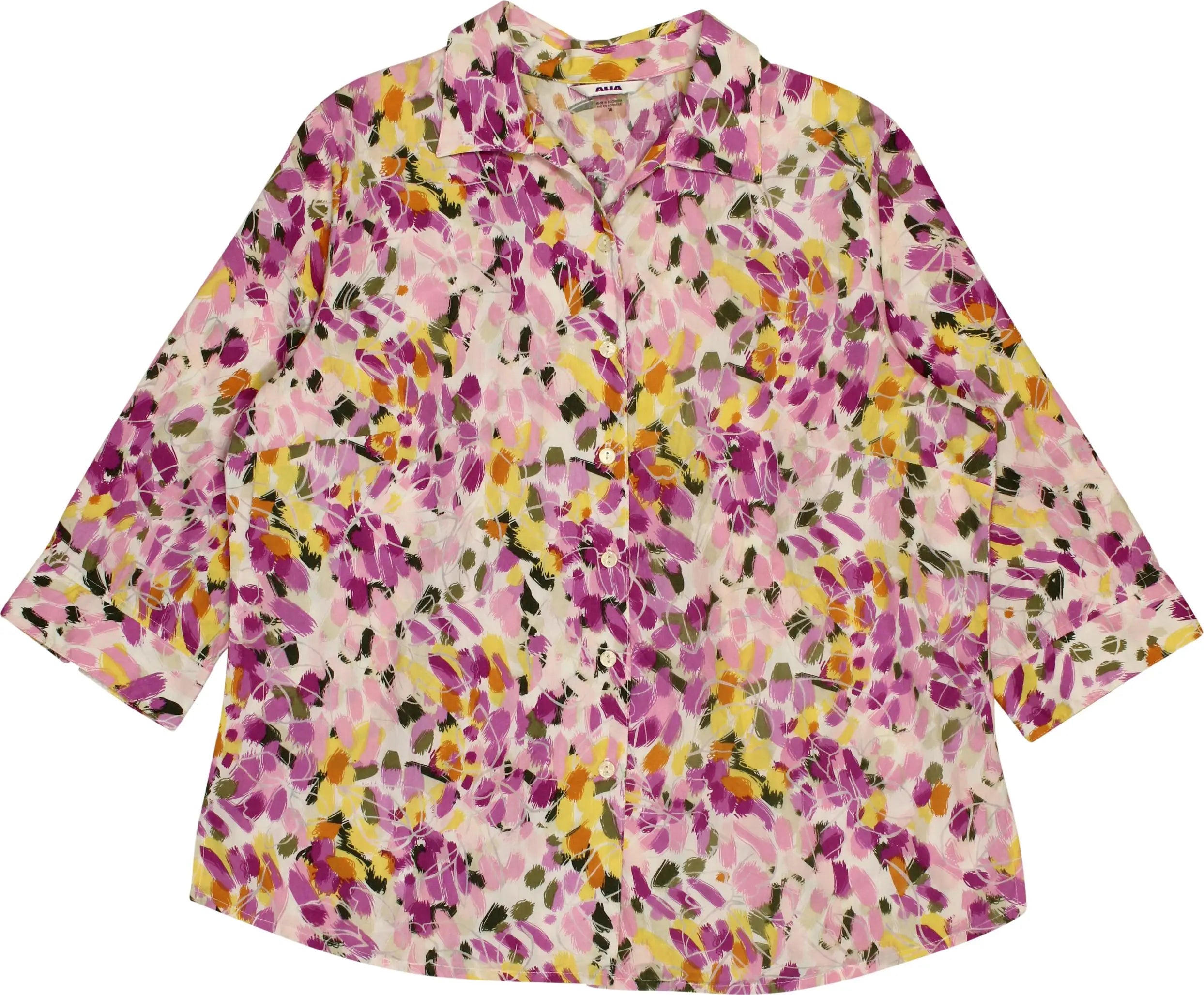 Alia - Floral Shirt- ThriftTale.com - Vintage and second handclothing