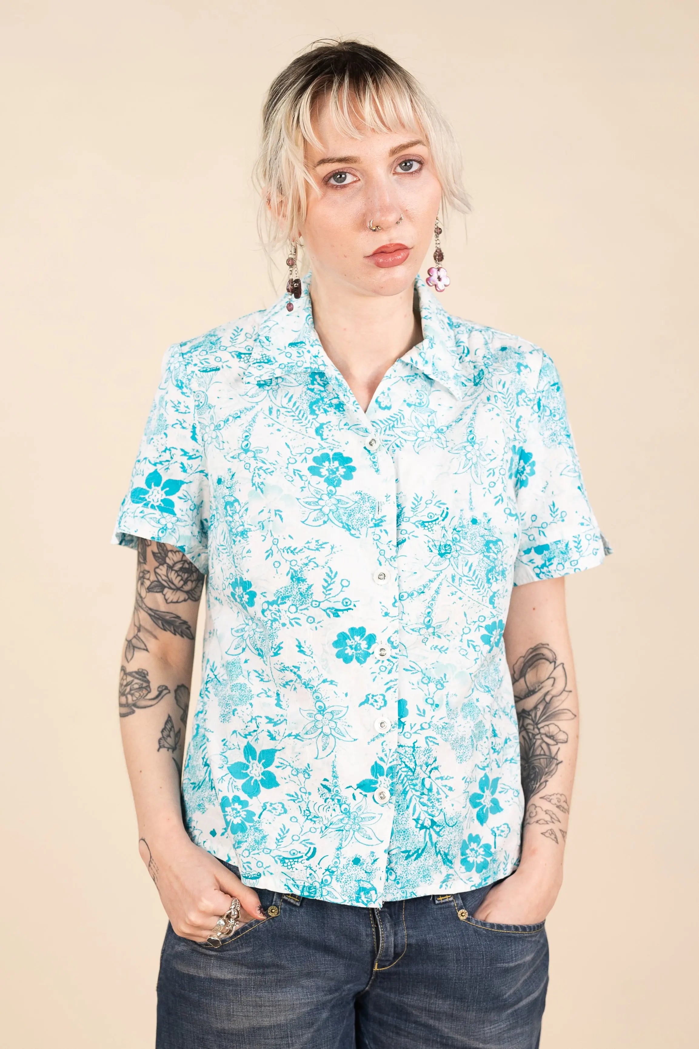 Alia - Shirt- ThriftTale.com - Vintage and second handclothing