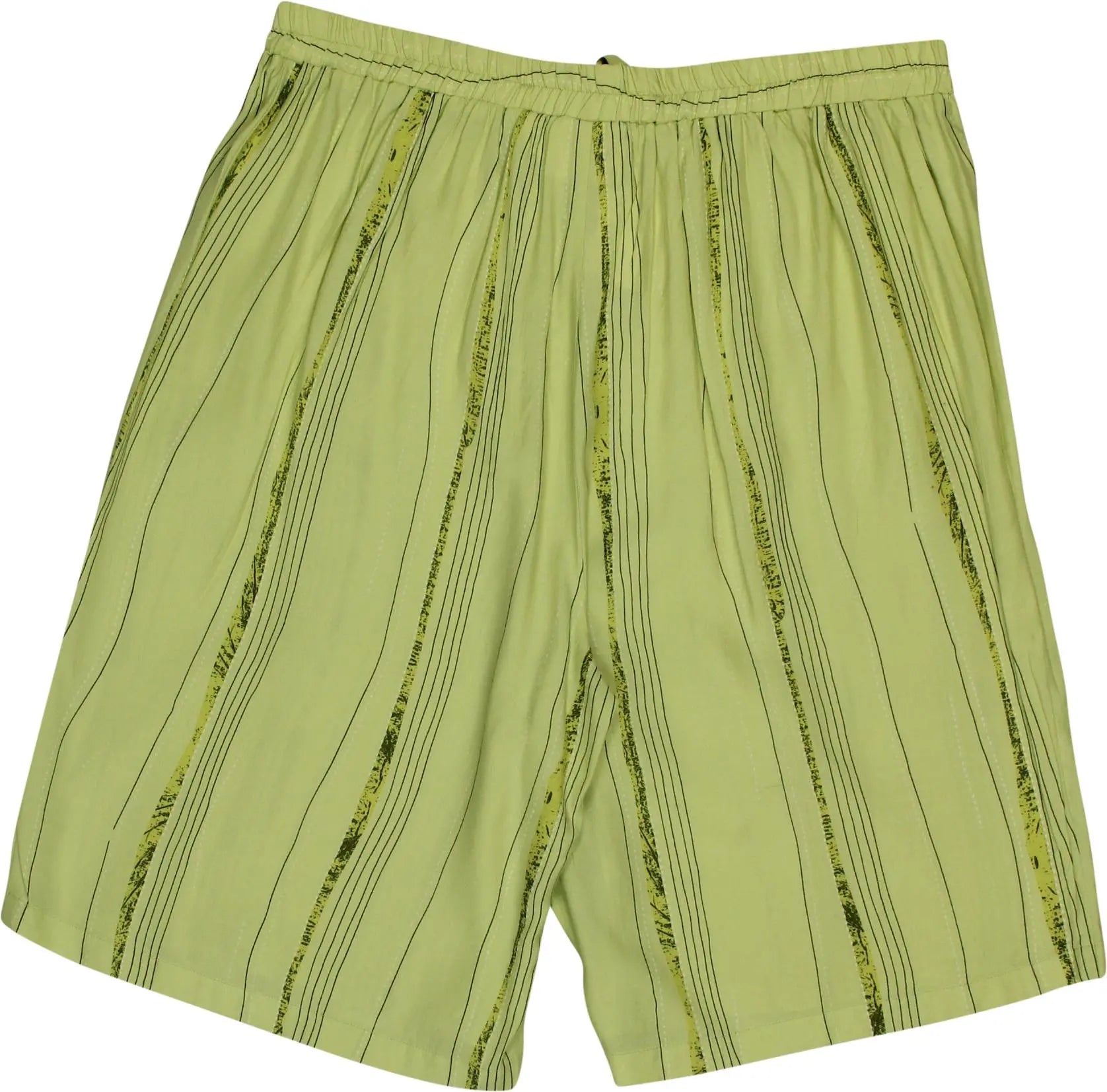 Allison Wingate - Striped Shorts- ThriftTale.com - Vintage and second handclothing