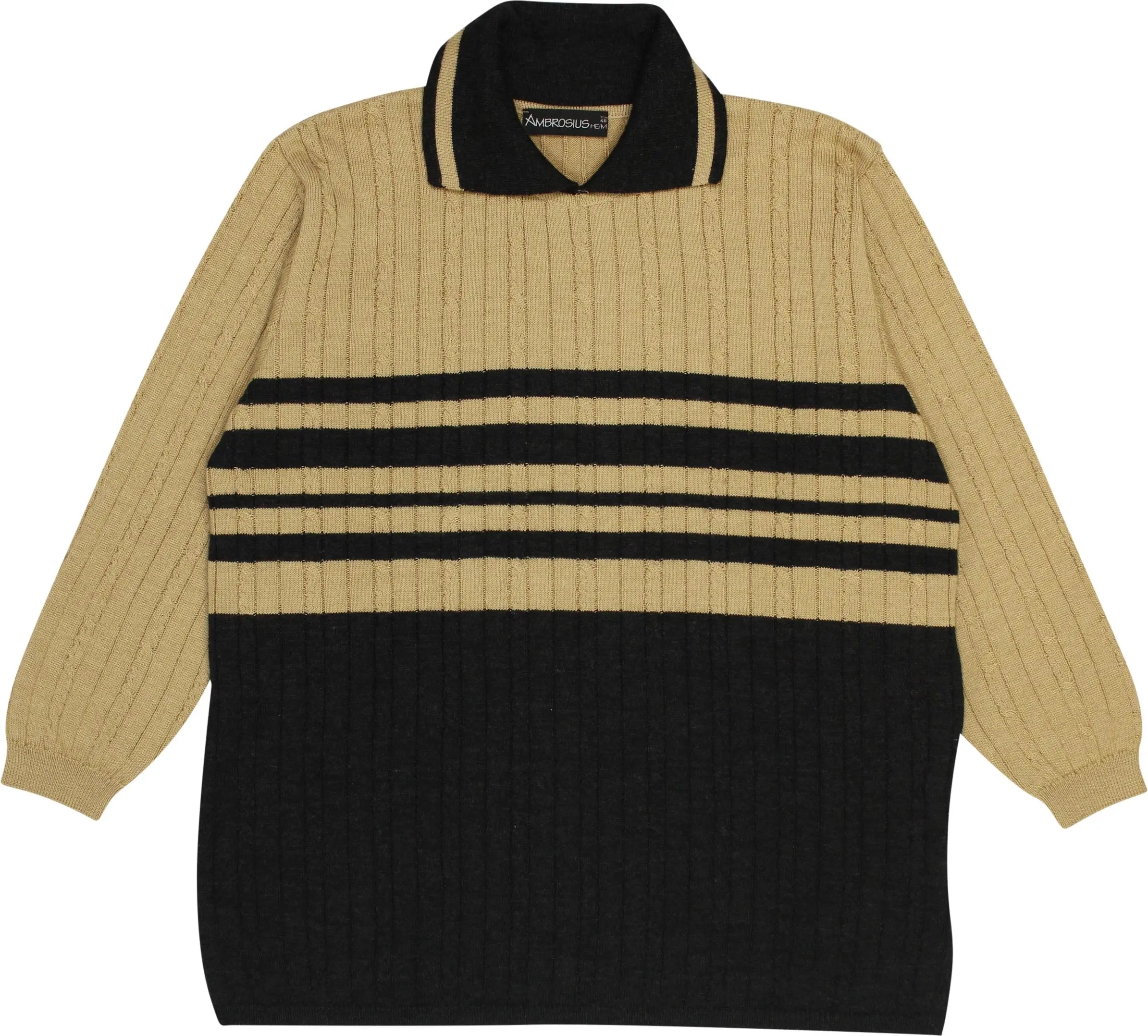Ambrosius Heim - Vintage Cable Knit Jumper- ThriftTale.com - Vintage and second handclothing