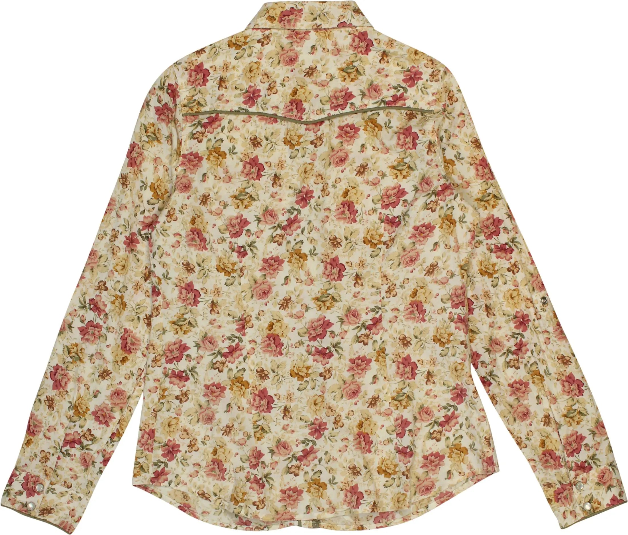 American Rag Cie - Western Style Floral Blouse- ThriftTale.com - Vintage and second handclothing