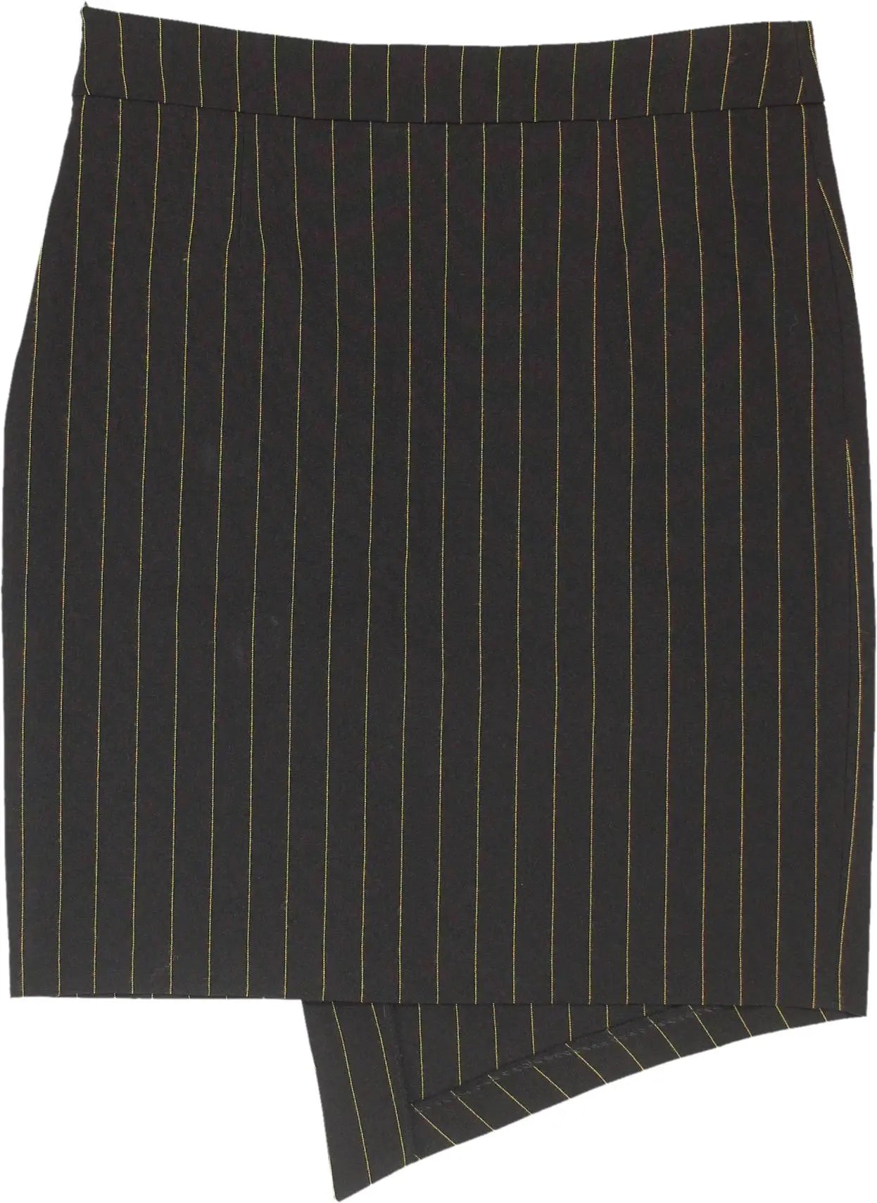 An'ge - Striped Pencil Skirt- ThriftTale.com - Vintage and second handclothing