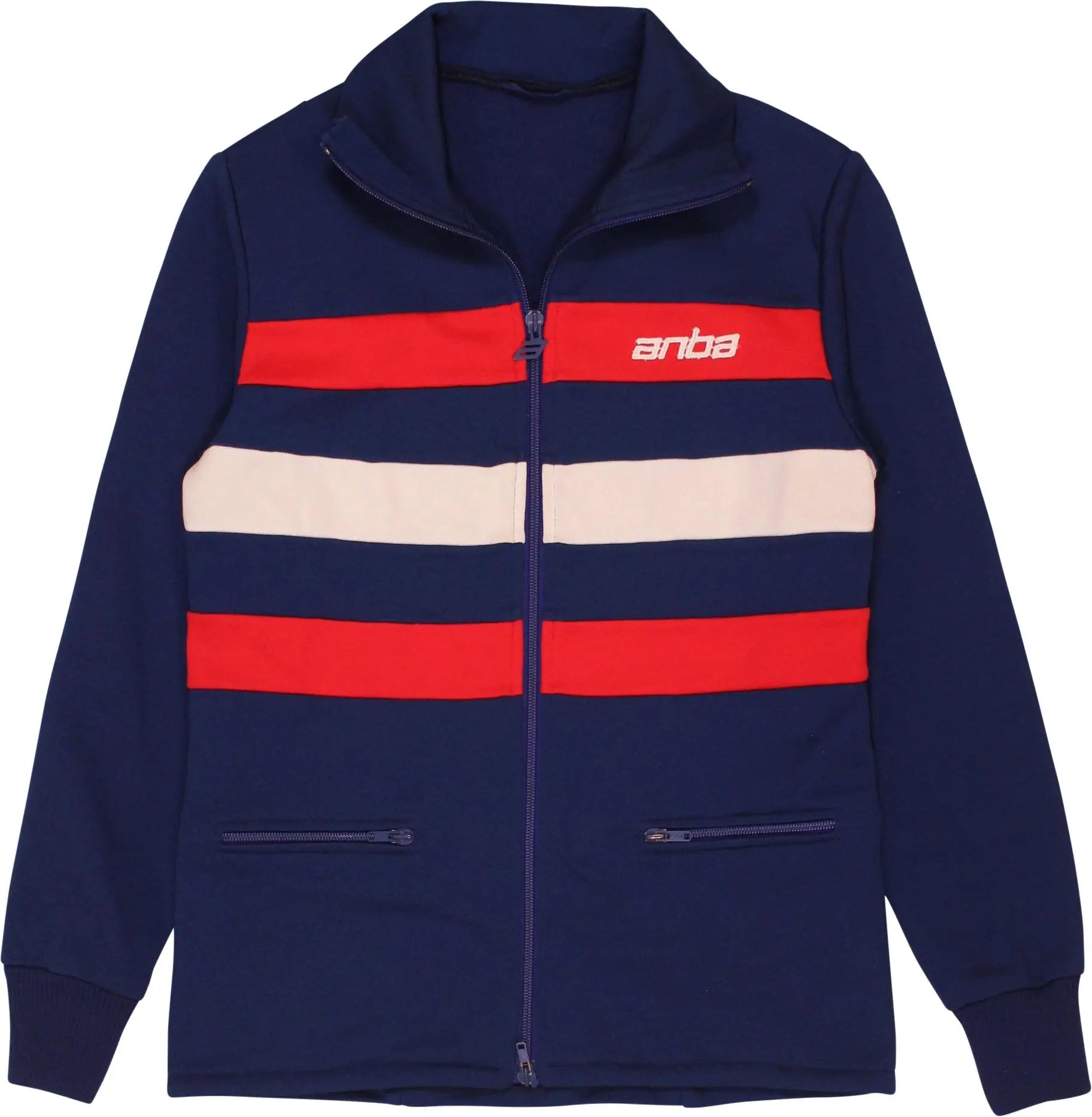 Anba of Australia - 70s Track Jacket- ThriftTale.com - Vintage and second handclothing
