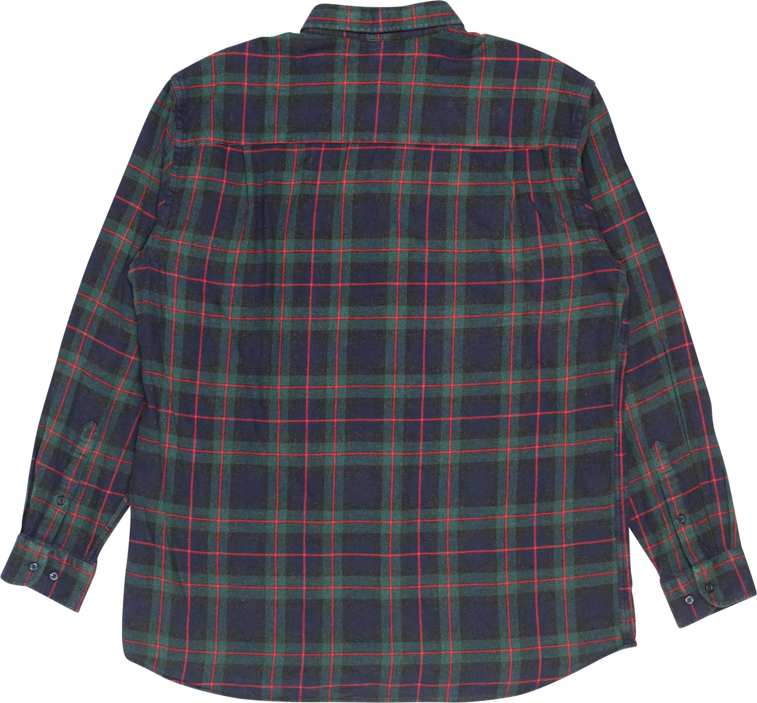 Andrew James - Green Checked Flannel- ThriftTale.com - Vintage and second handclothing
