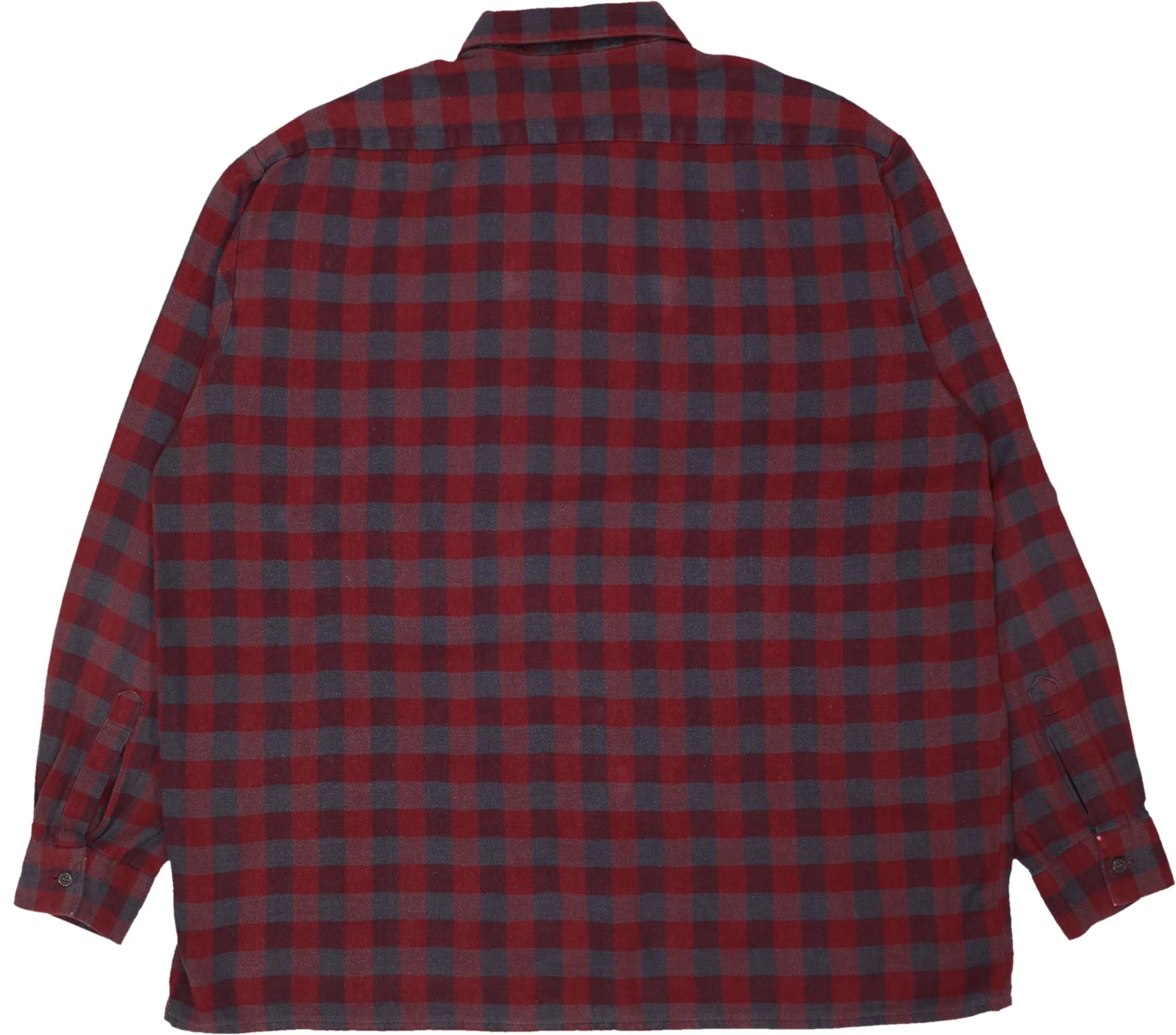 Angelo Litrico - Flannel Checked Shirt- ThriftTale.com - Vintage and second handclothing