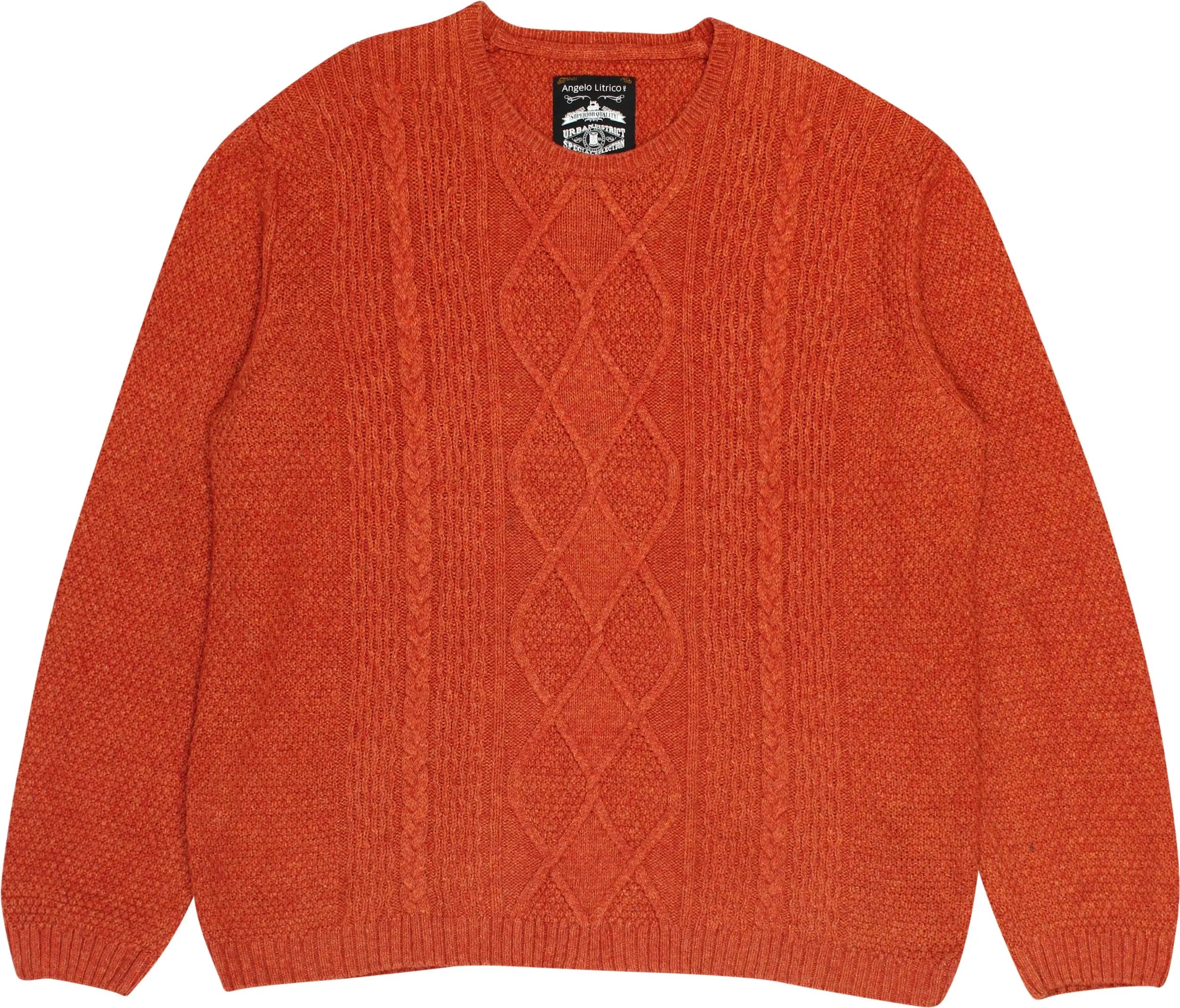 Angelo Litrico - Knitted Cable Jumper- ThriftTale.com - Vintage and second handclothing