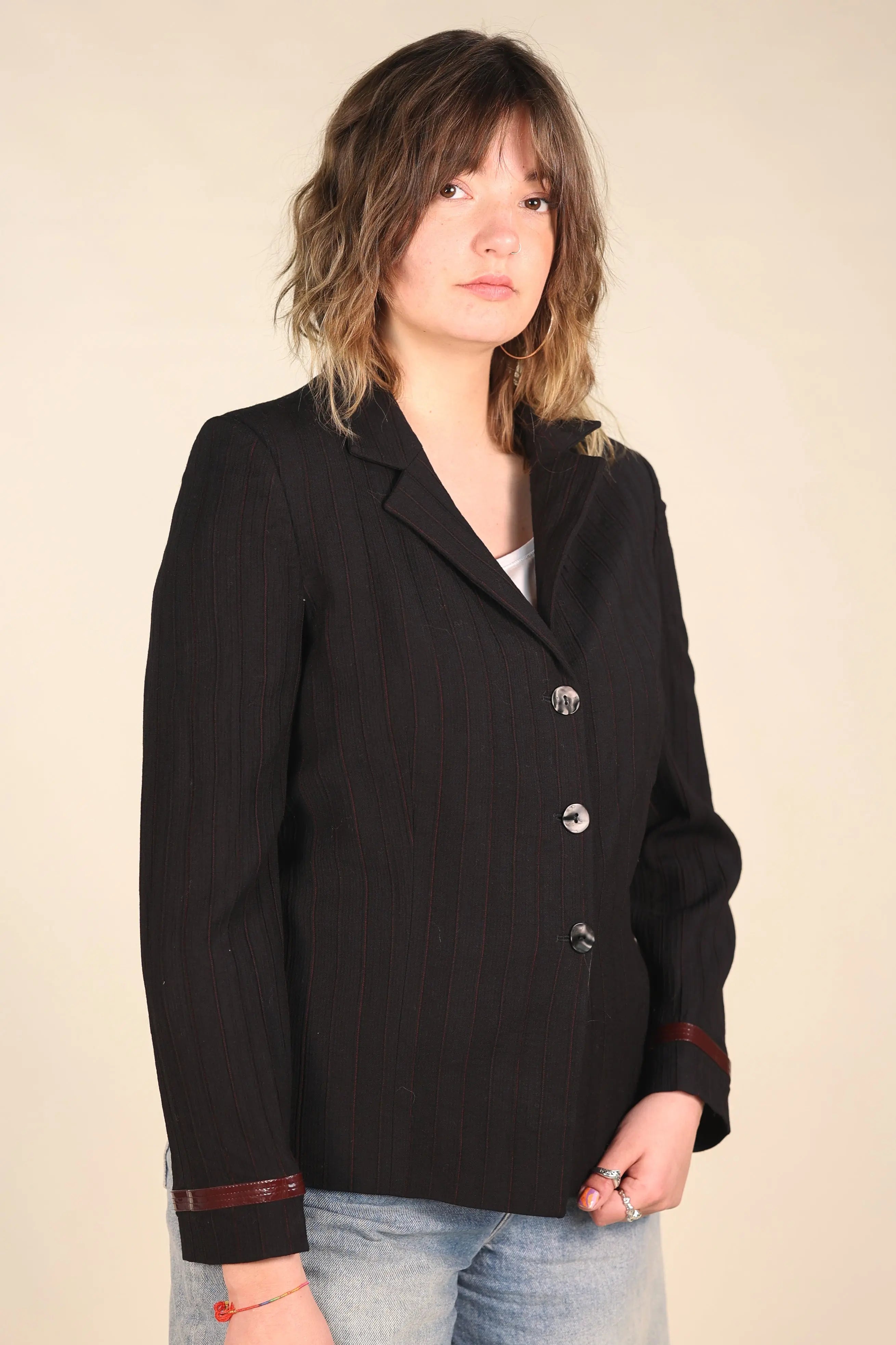 Anna Marchetti - Blazer- ThriftTale.com - Vintage and second handclothing