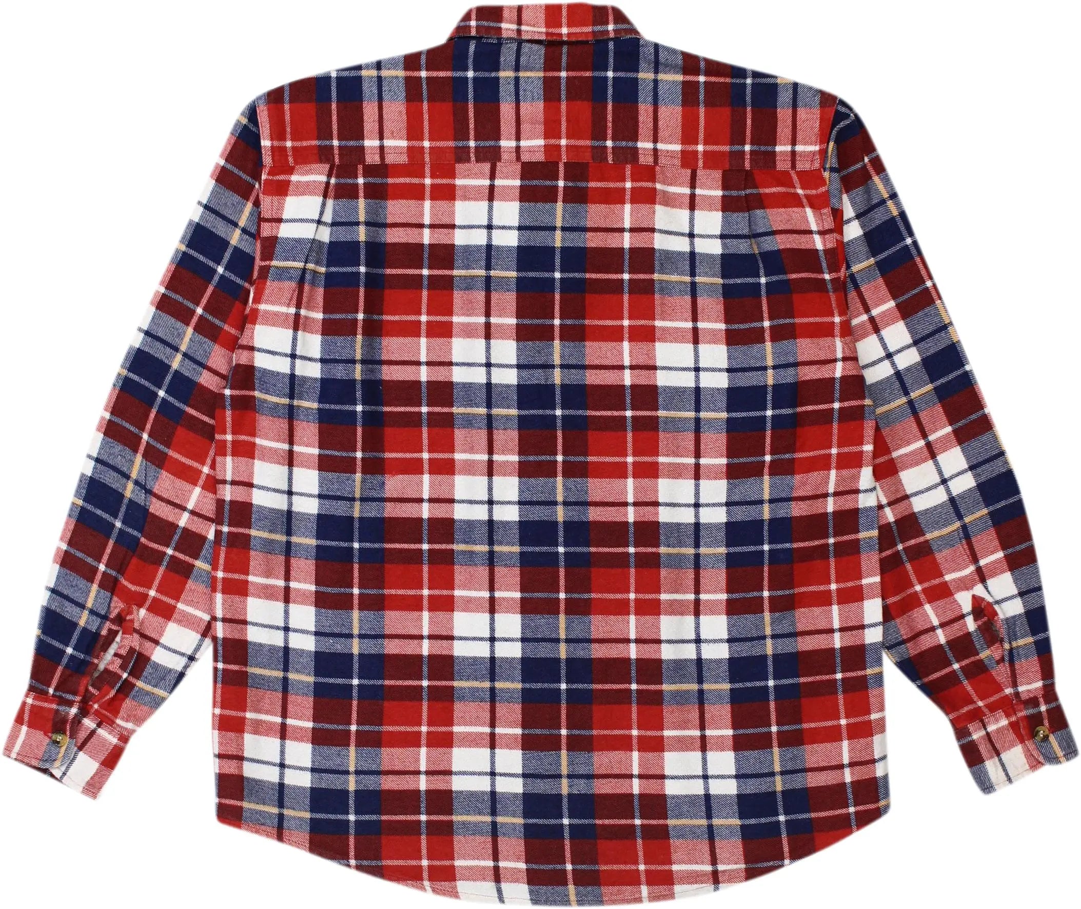 Anniverdi - Red Checked Shirt- ThriftTale.com - Vintage and second handclothing