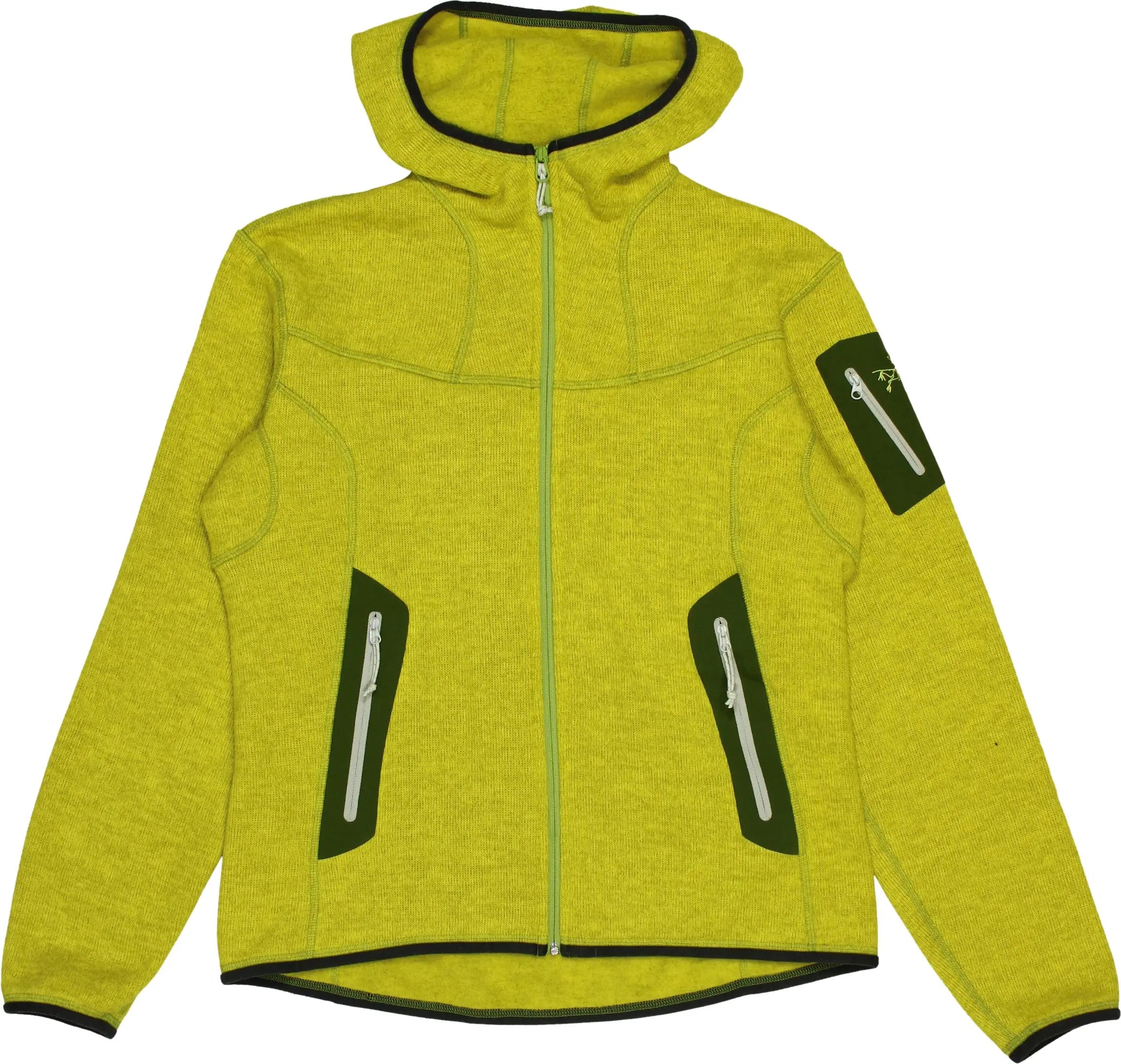 Arc'teryx - Green Sport Zip-up Cardigan- ThriftTale.com - Vintage and second handclothing