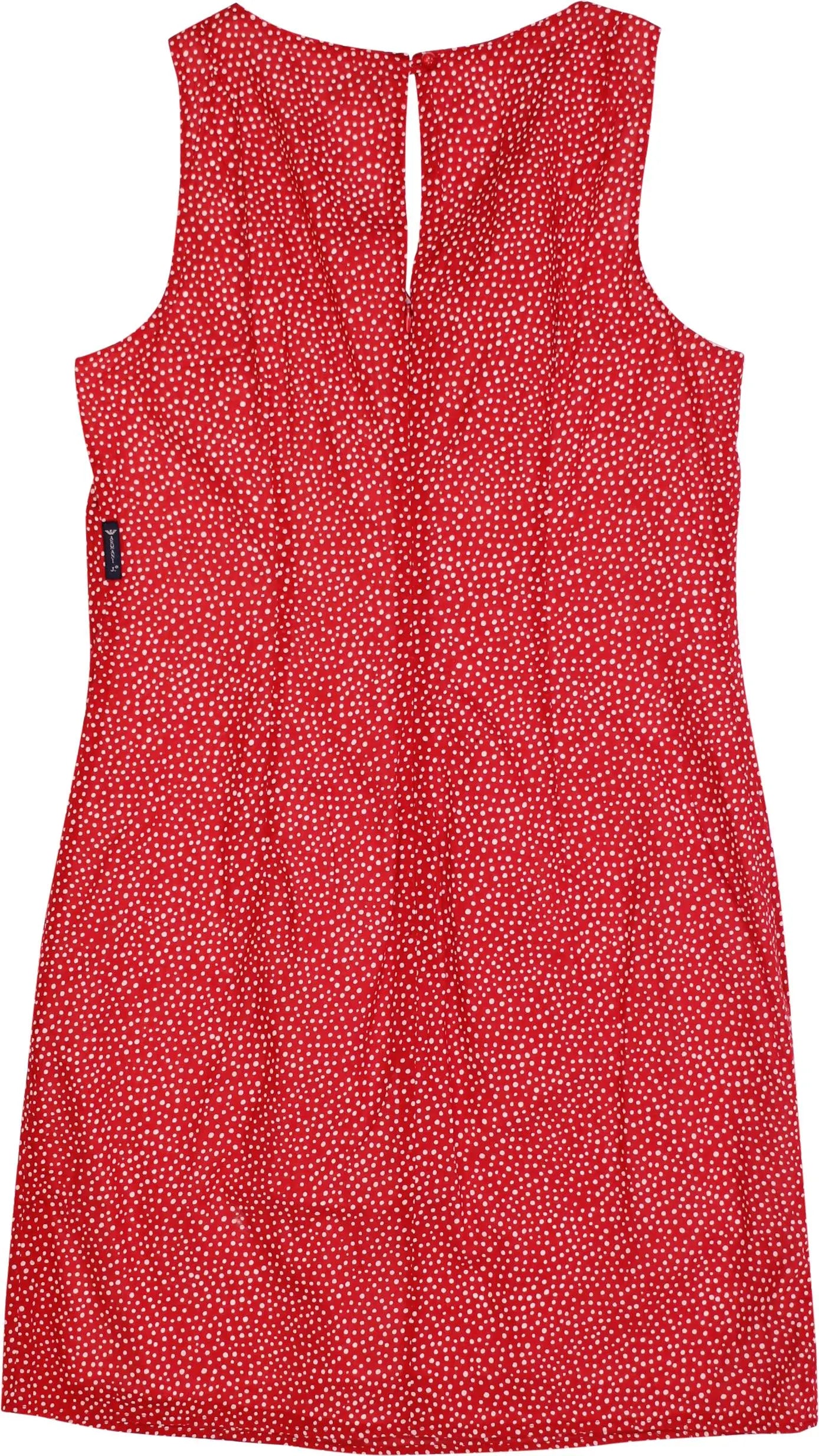 Armani Jeans - Polka Dot Dress by Armani Jeans- ThriftTale.com - Vintage and second handclothing
