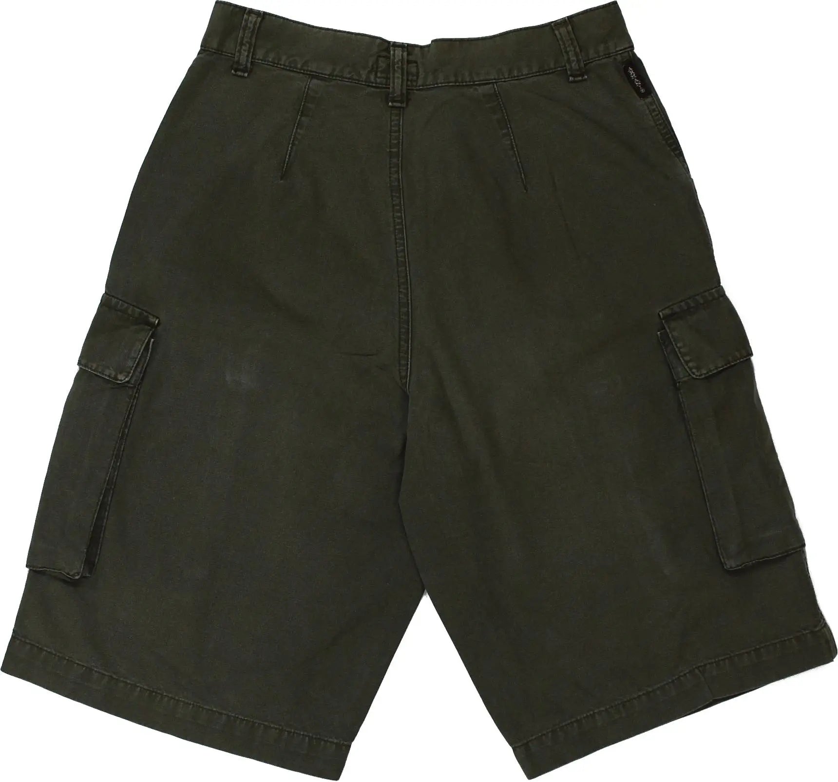 Armani Junior - Green Cargo Shorts by Armani- ThriftTale.com - Vintage and second handclothing