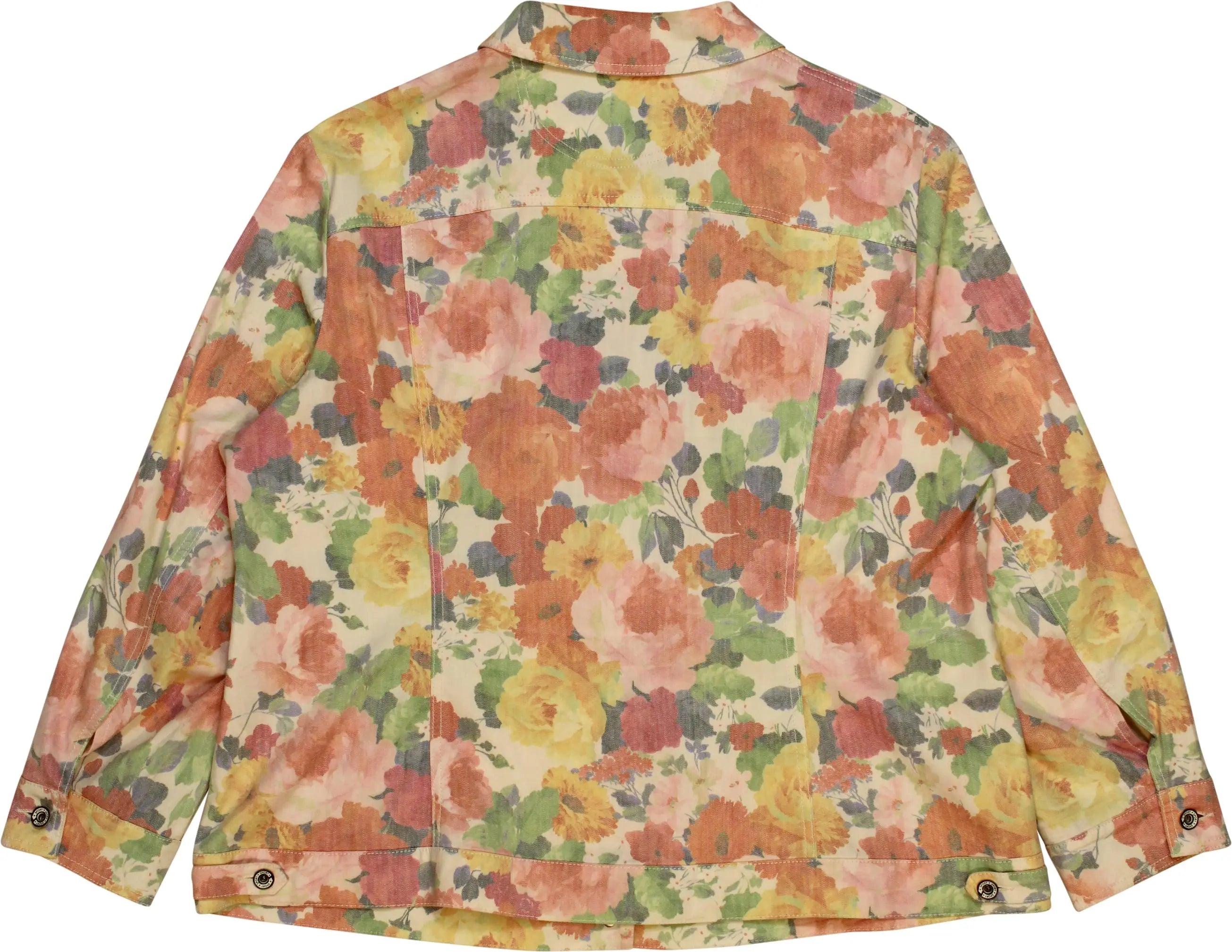 Ascari - Floral Jacket- ThriftTale.com - Vintage and second handclothing