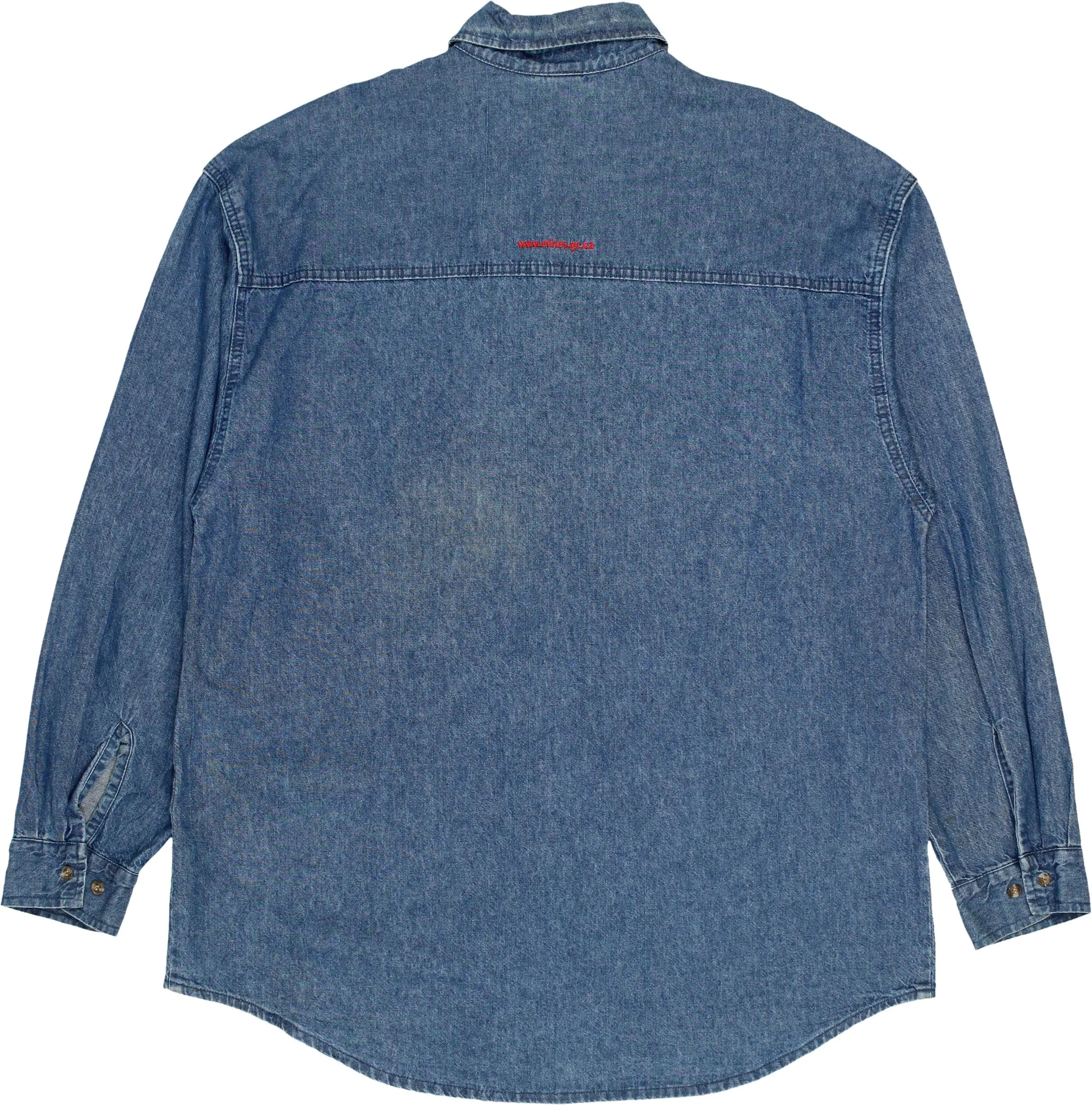Ash City - Denim Shirt- ThriftTale.com - Vintage and second handclothing