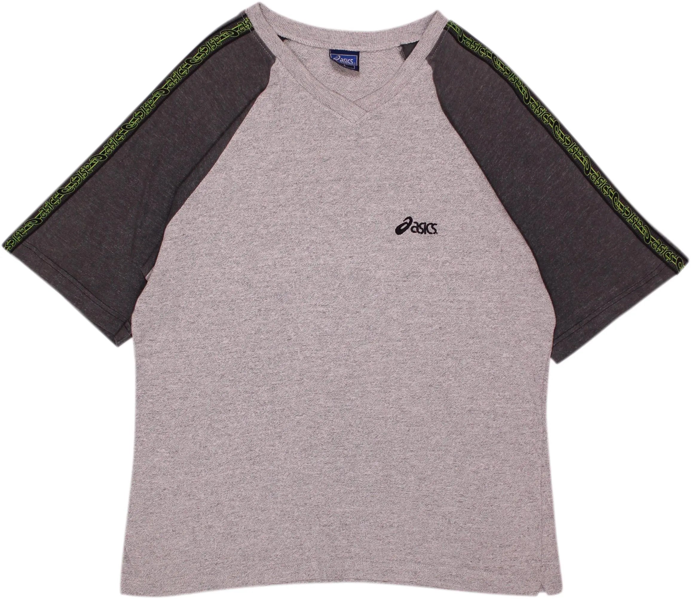 Asics - Grey T-shirt by Asics- ThriftTale.com - Vintage and second handclothing
