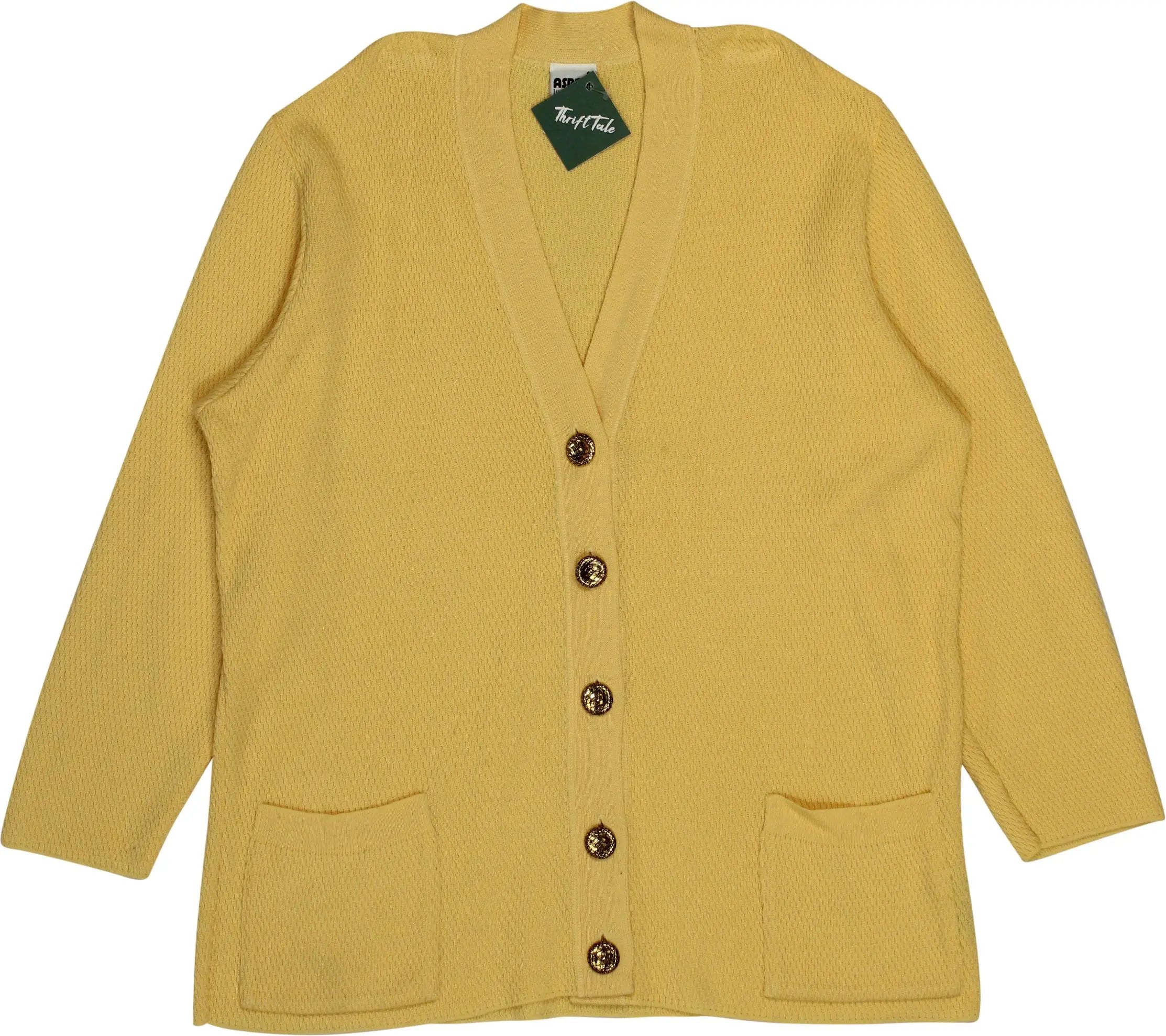 Aspa Lady Strick - 80s Wool Blend Cardigan- ThriftTale.com - Vintage and second handclothing