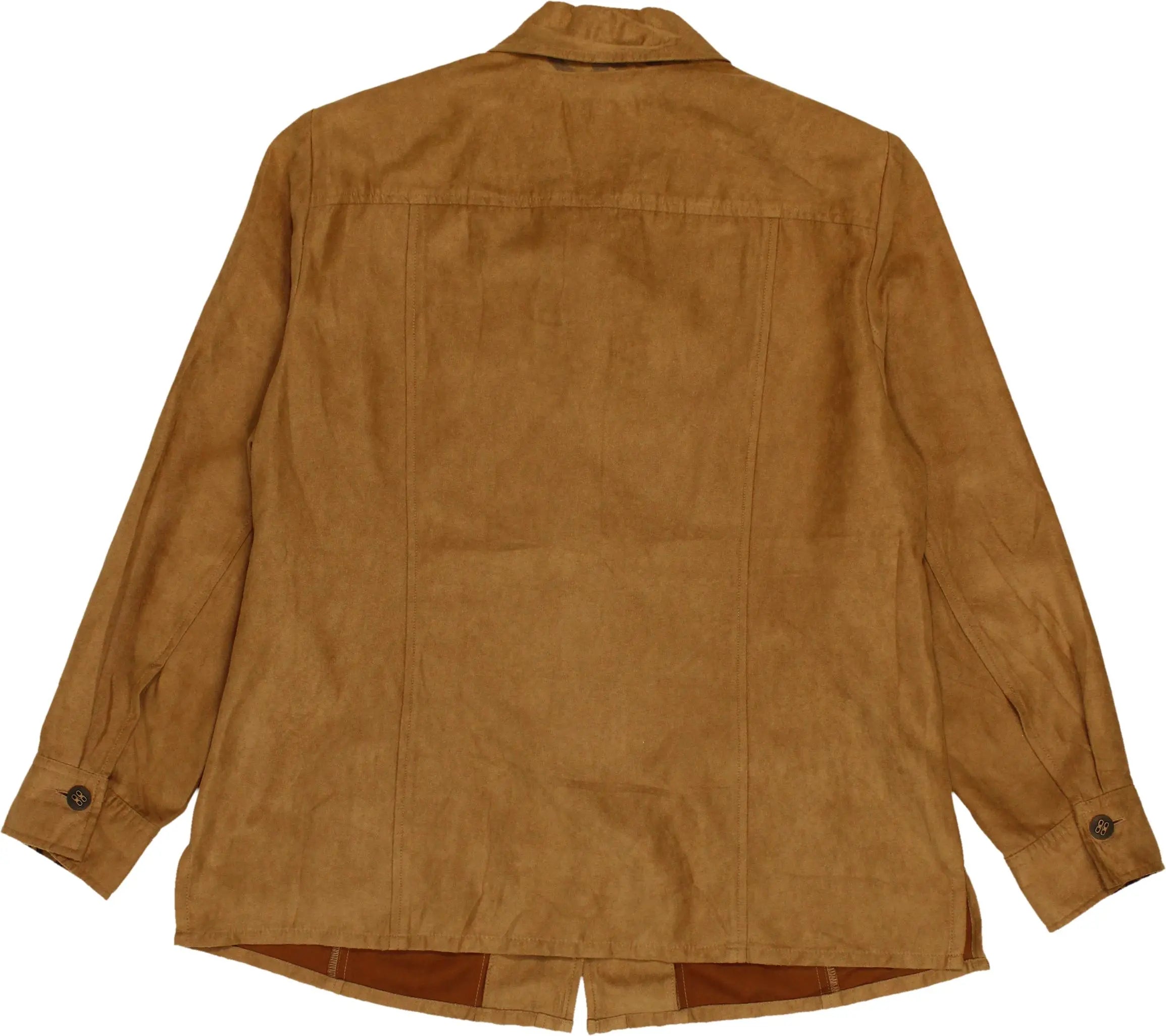 Atelier GS - Faux Suede Jacket- ThriftTale.com - Vintage and second handclothing