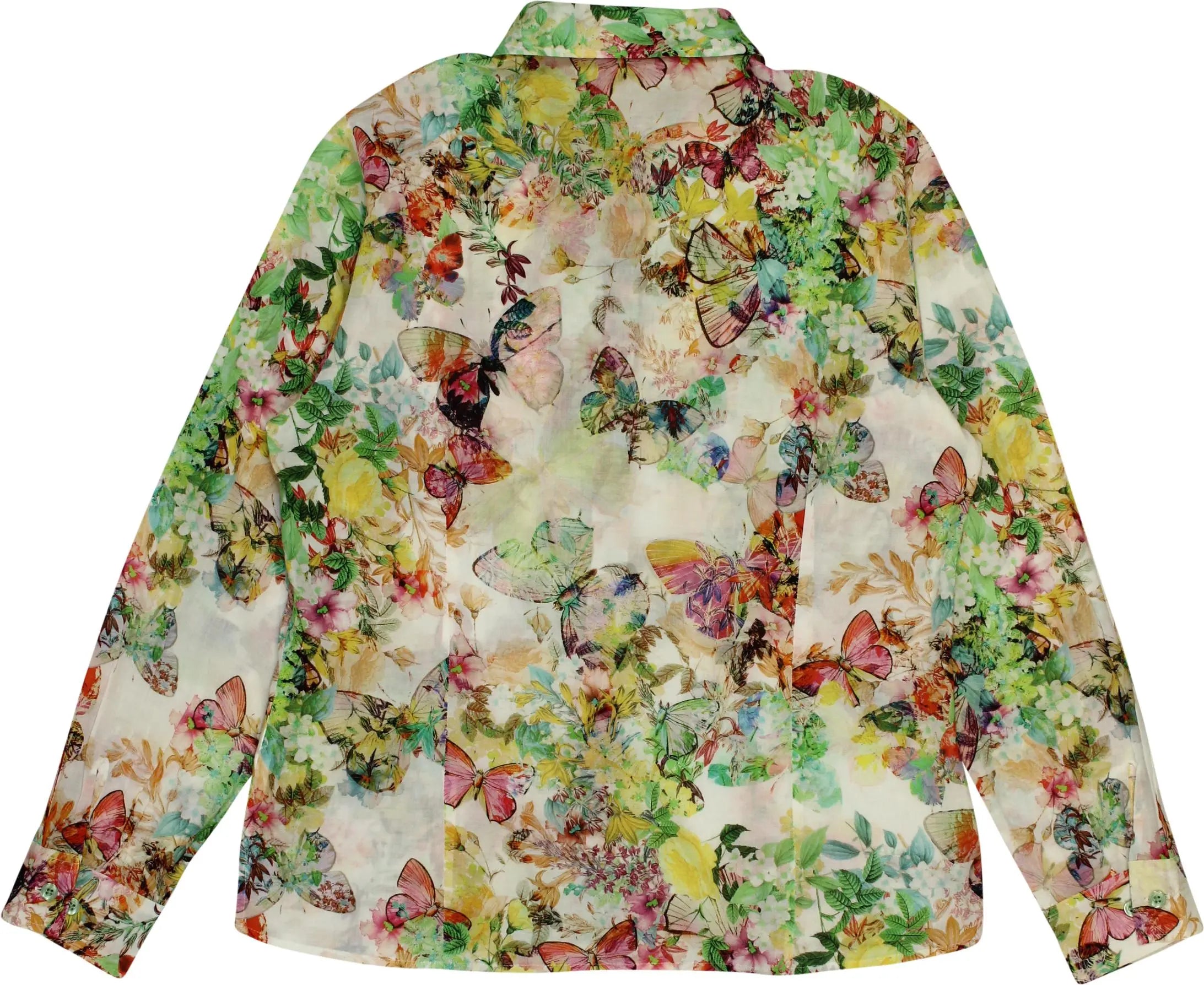 Atelier GS - Floral Blouse- ThriftTale.com - Vintage and second handclothing