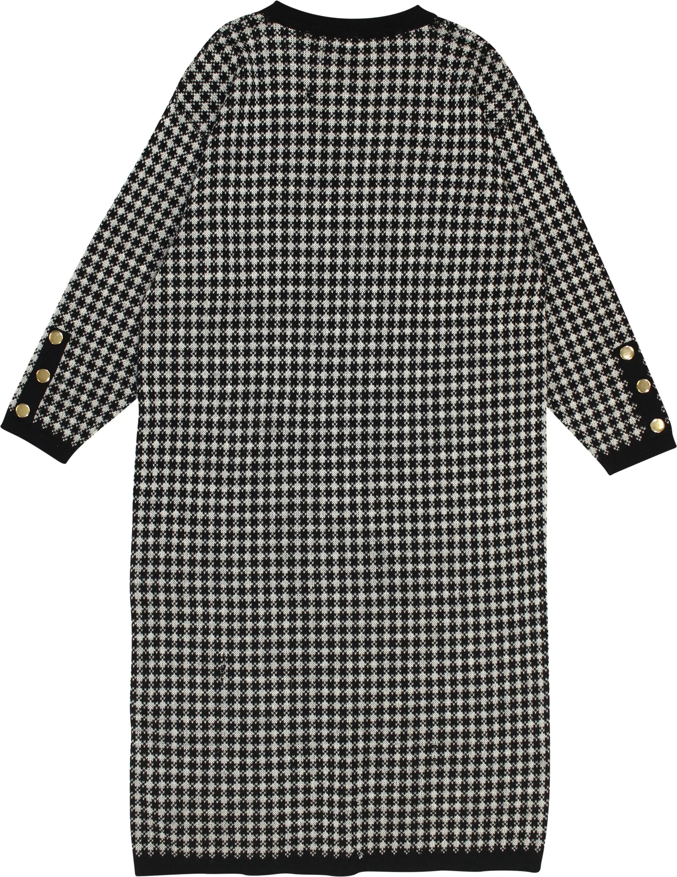 Atelier GS - Patterned Knitted Dress- ThriftTale.com - Vintage and second handclothing