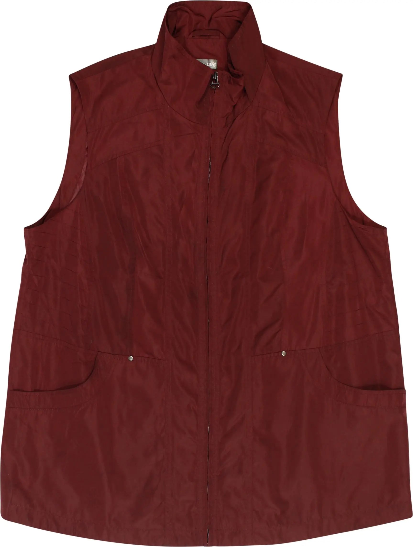 Atelier GS - Sleeveless Jacket- ThriftTale.com - Vintage and second handclothing