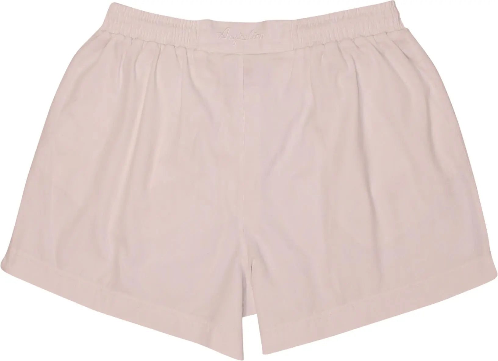 Australian L'alpina - White Tennis Shorts by Australian L'alpina- ThriftTale.com - Vintage and second handclothing