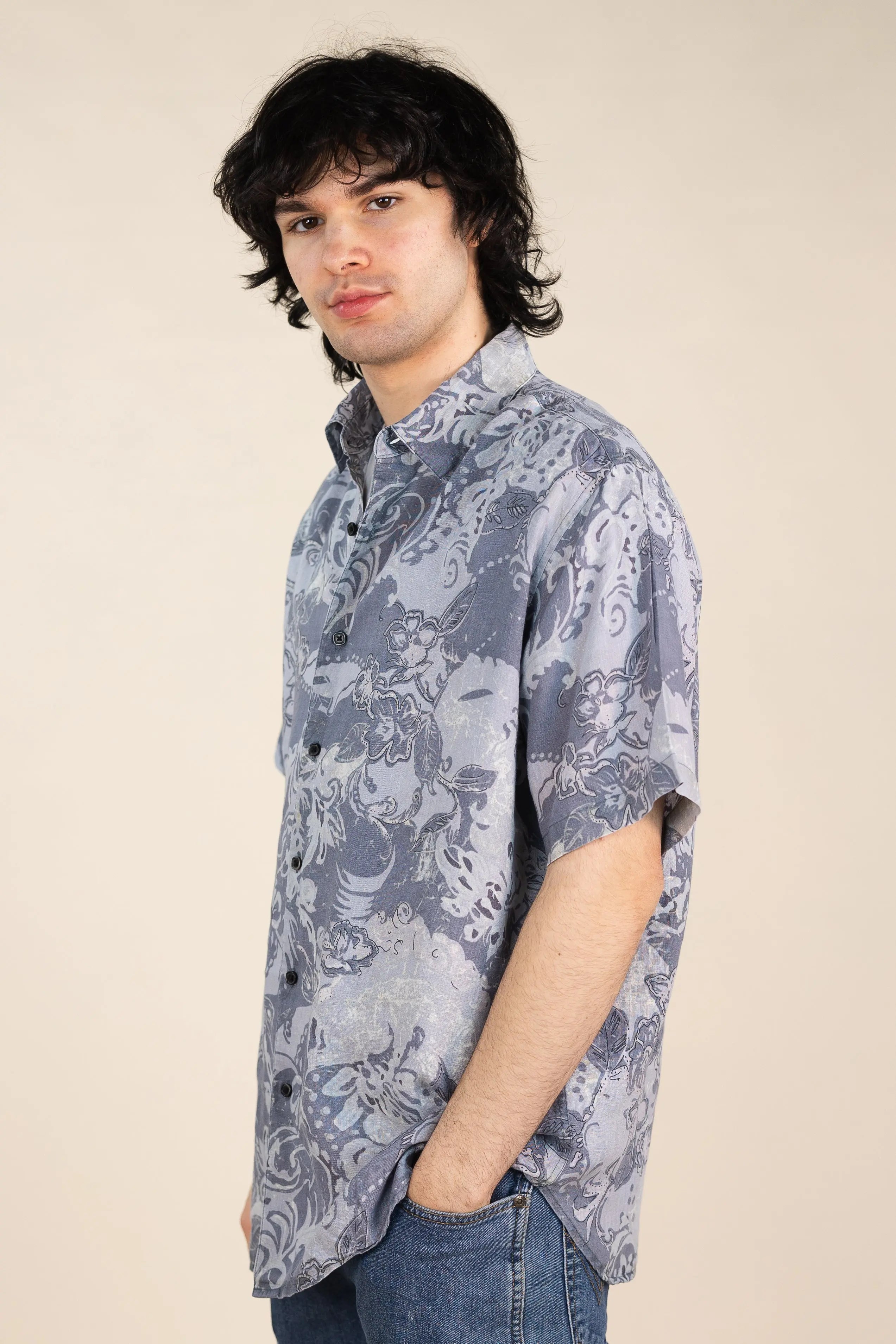 Axist - Hawaiian Shirt- ThriftTale.com - Vintage and second handclothing
