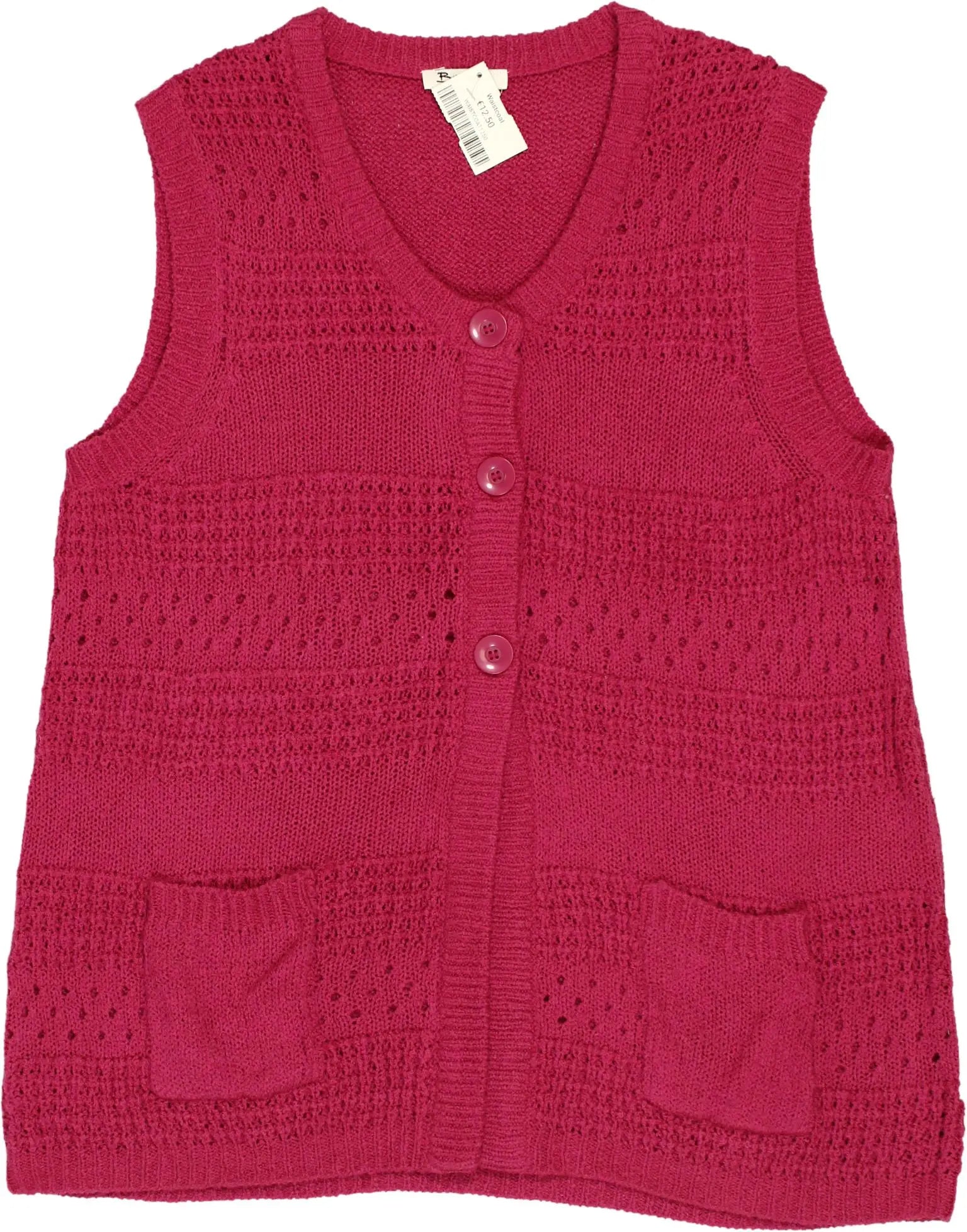 B Women - Waistcoat- ThriftTale.com - Vintage and second handclothing