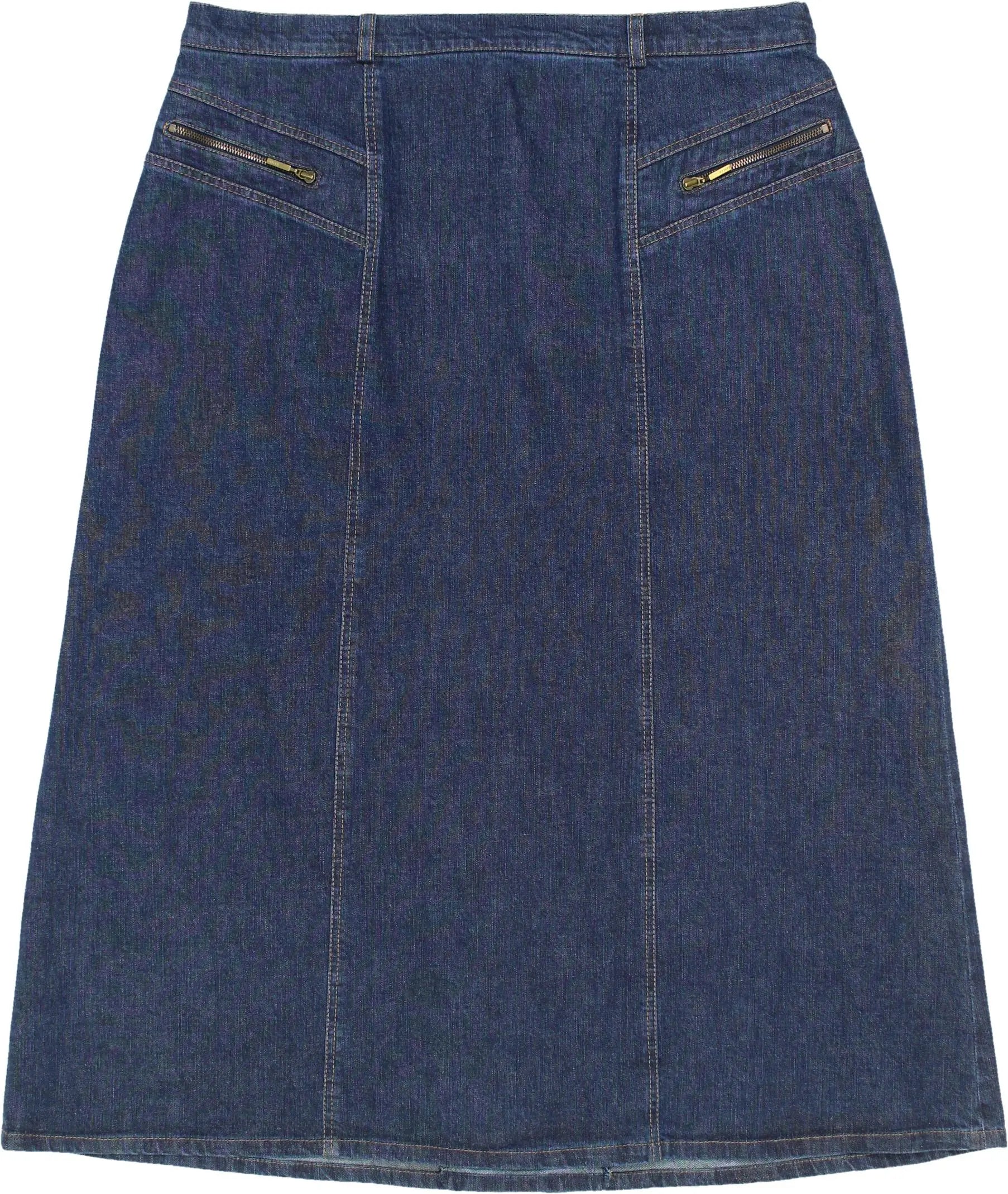 BASLER - 90s Denim Skirt- ThriftTale.com - Vintage and second handclothing
