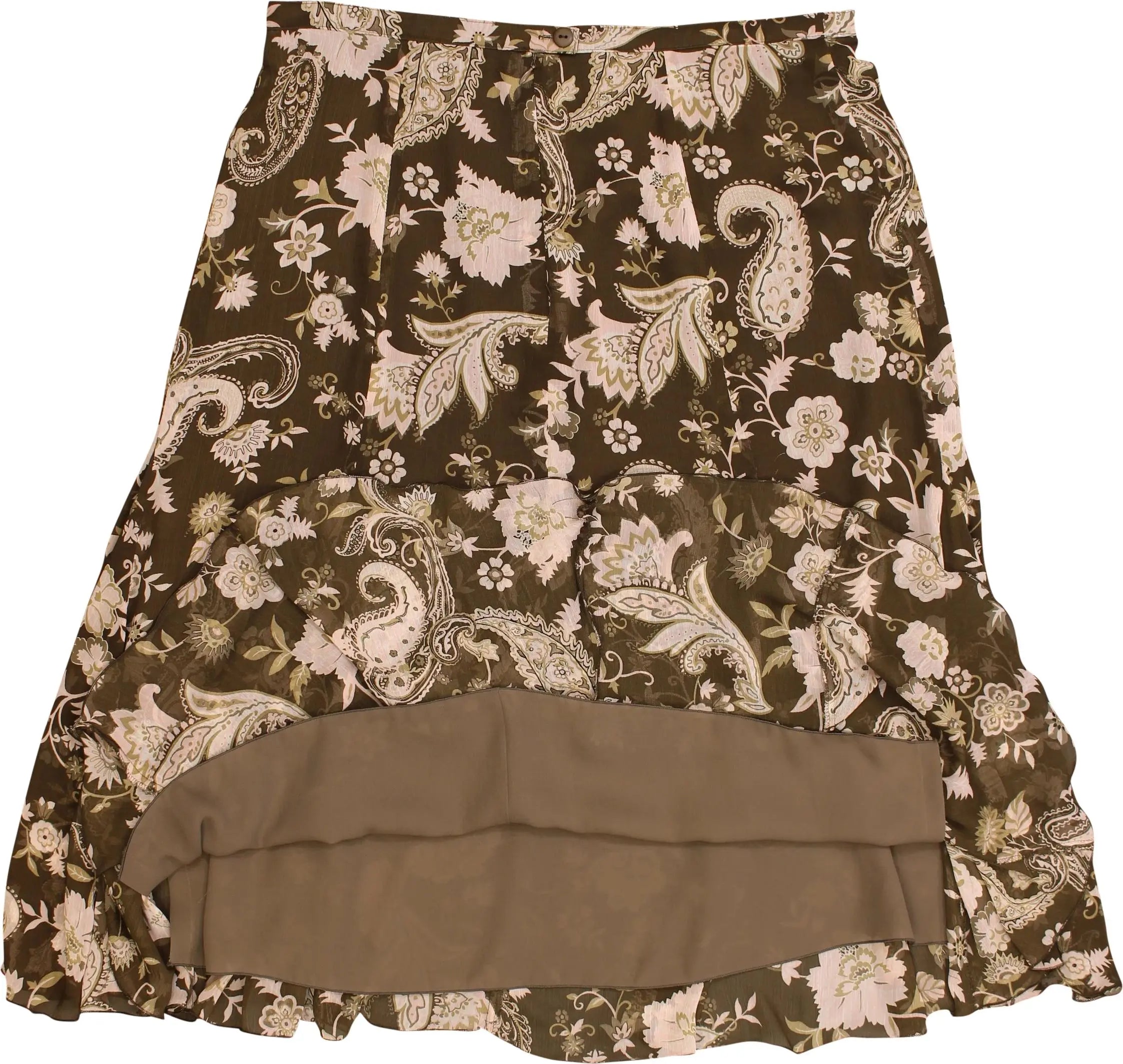 BASLER - Floral Paisley Skirt- ThriftTale.com - Vintage and second handclothing