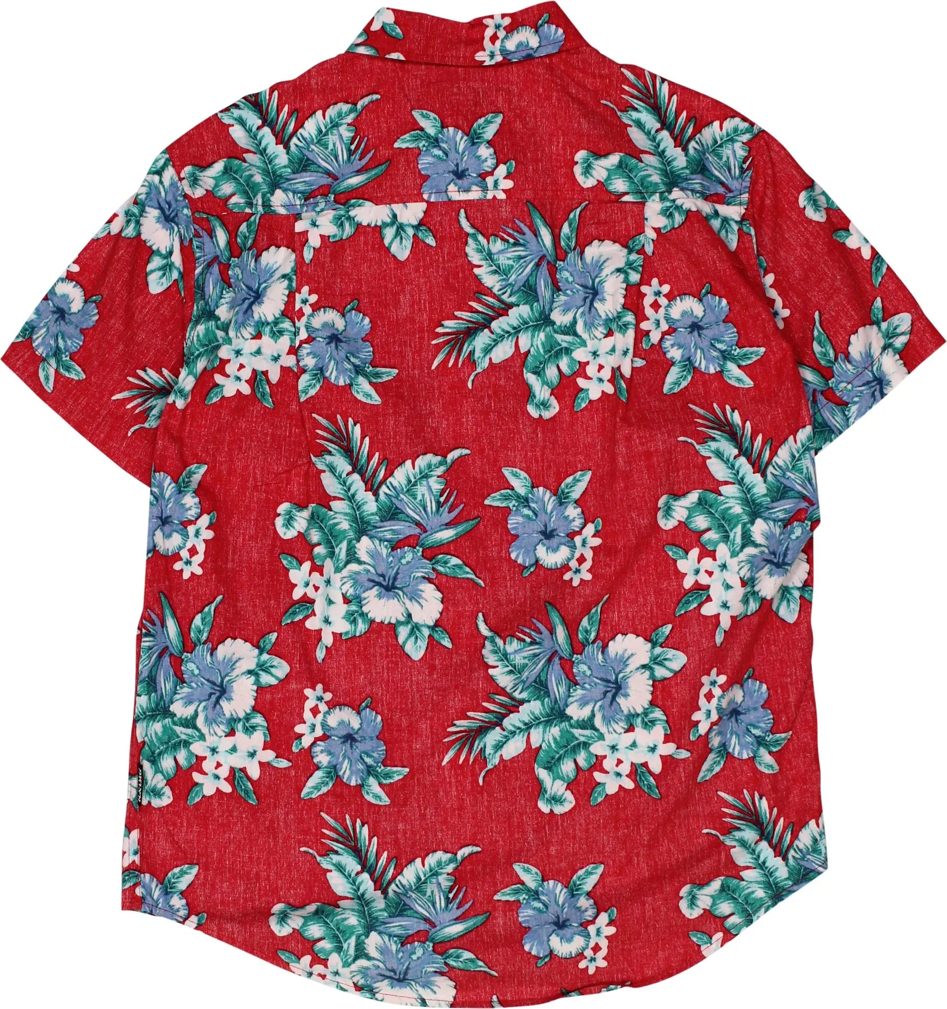 BKLYN Athletics - Hawaiian Shirt- ThriftTale.com - Vintage and second handclothing
