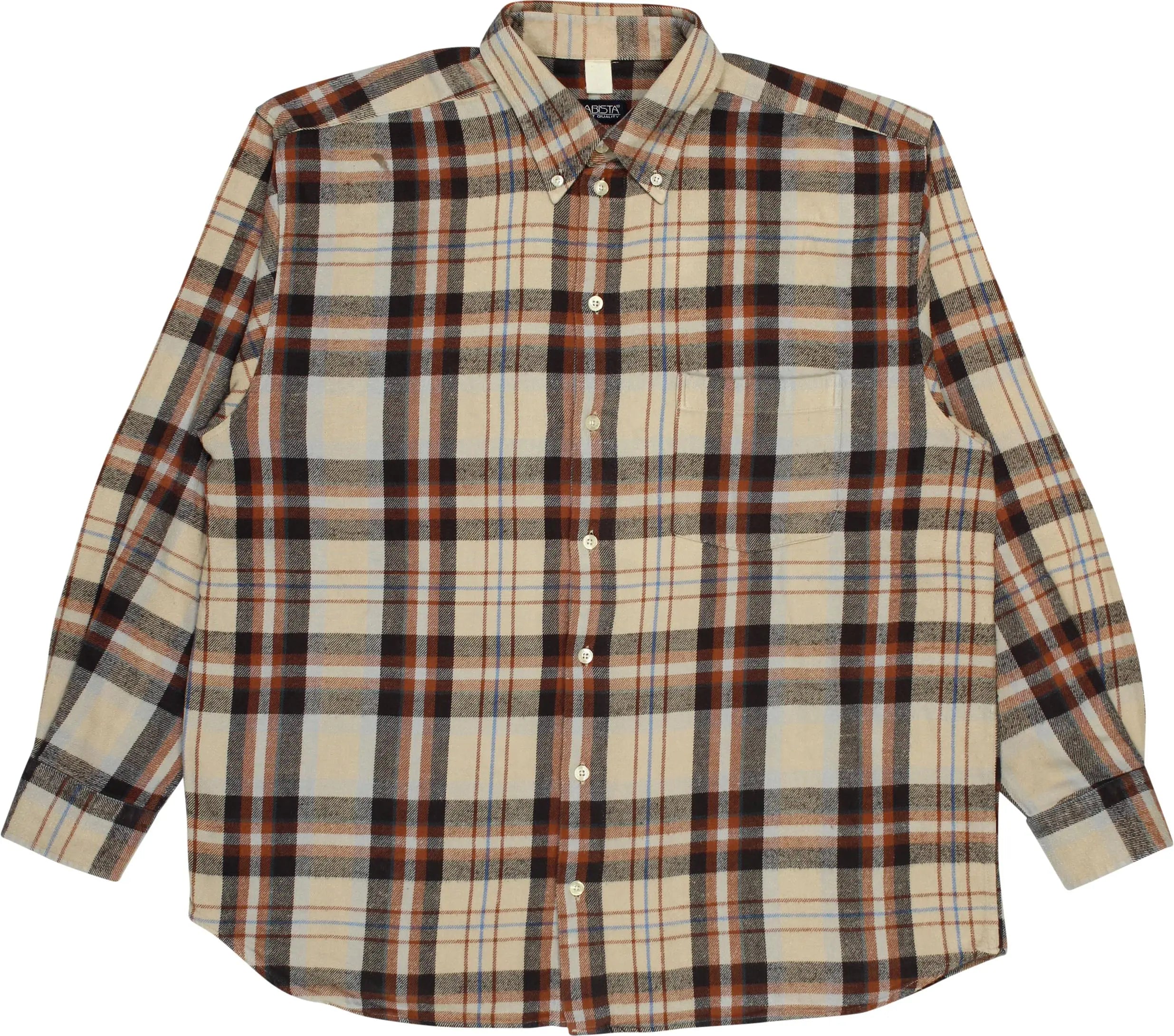 Babista - Checked Flannel Shirt- ThriftTale.com - Vintage and second handclothing