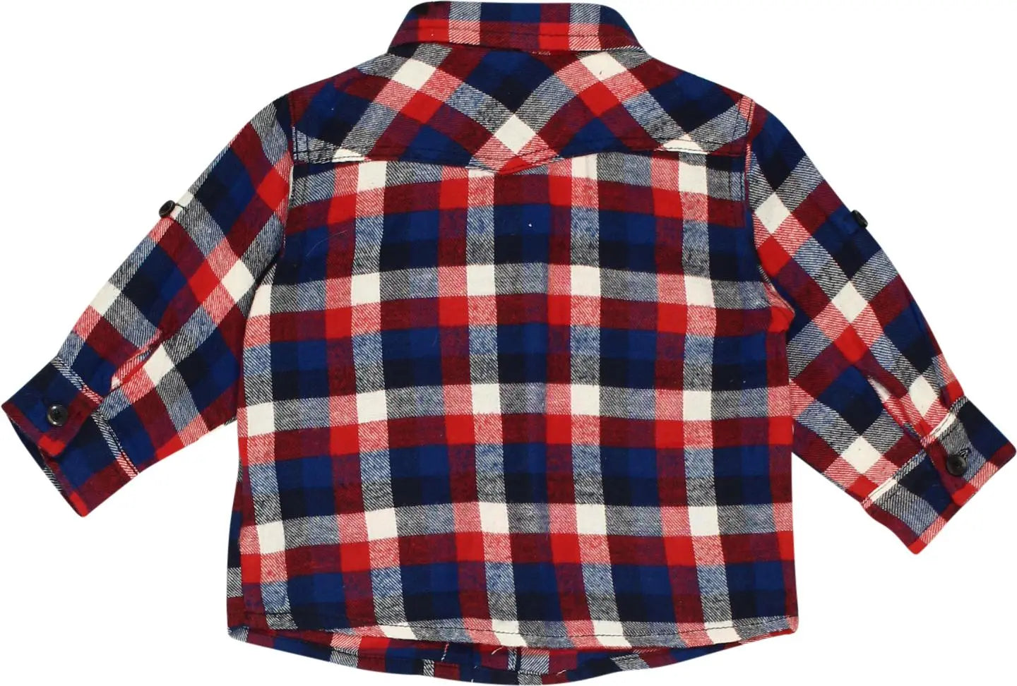Baby Boy - Checked Shirt- ThriftTale.com - Vintage and second handclothing