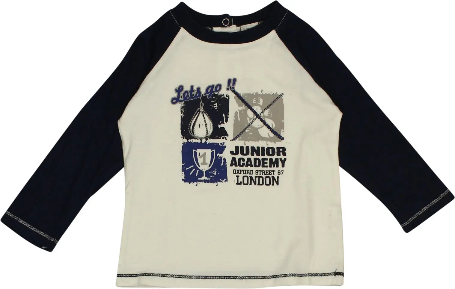 Baby Boy - Long Sleeve T-shirt- ThriftTale.com - Vintage and second handclothing