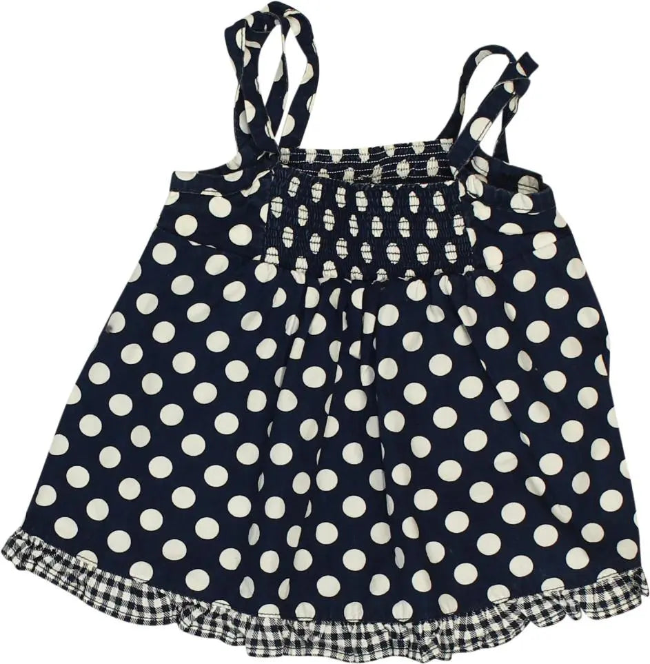 Baby Girl - Polka Dot Dress- ThriftTale.com - Vintage and second handclothing