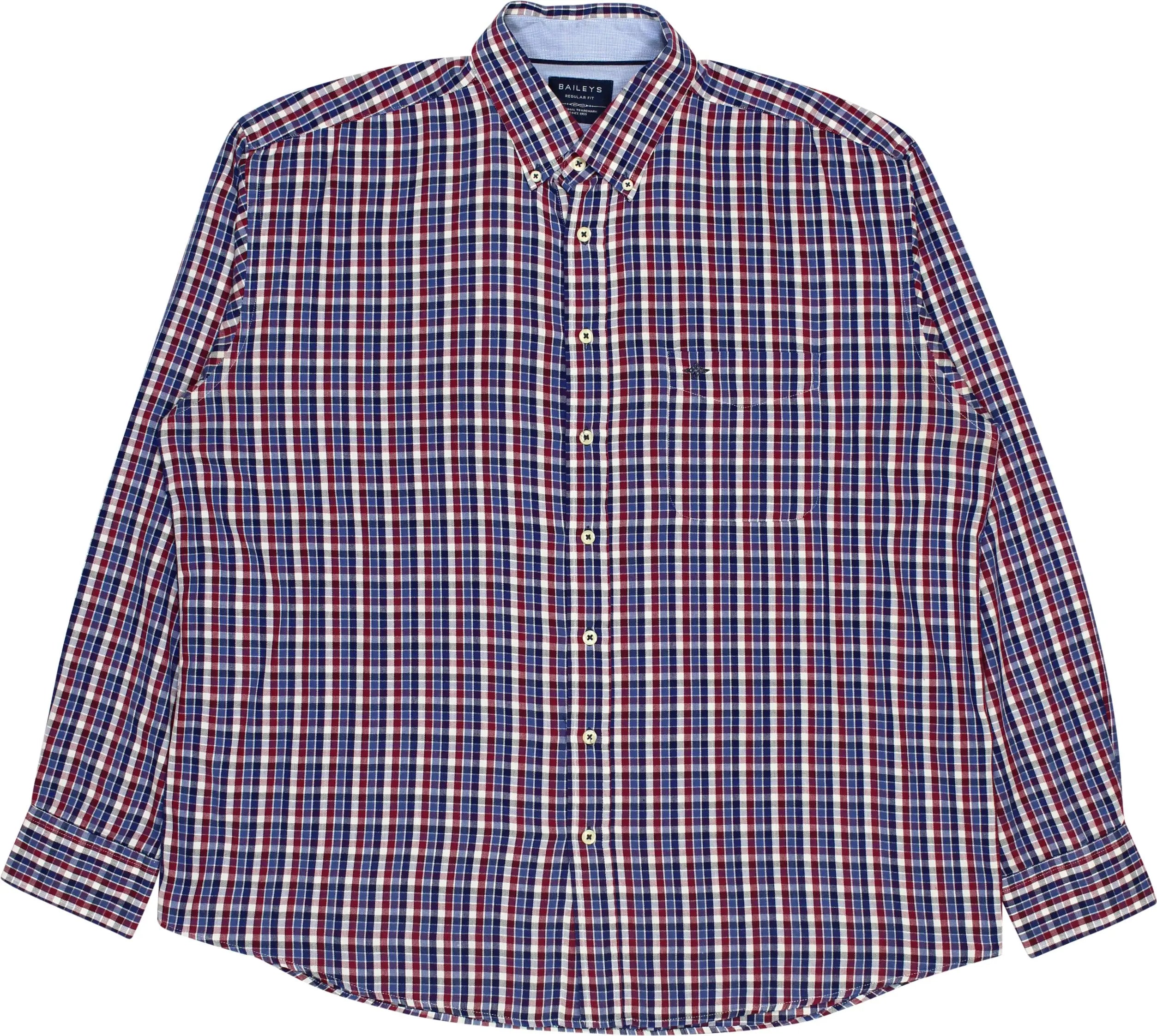 Baileys - Checked Shirt- ThriftTale.com - Vintage and second handclothing