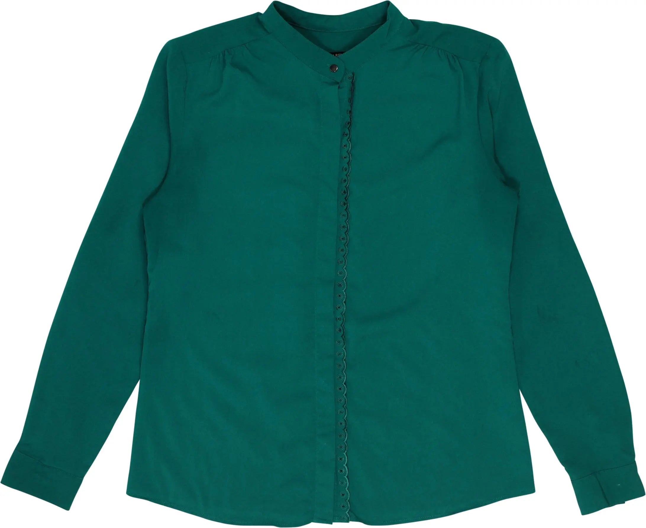 Banana Republic - Green Blouse- ThriftTale.com - Vintage and second handclothing