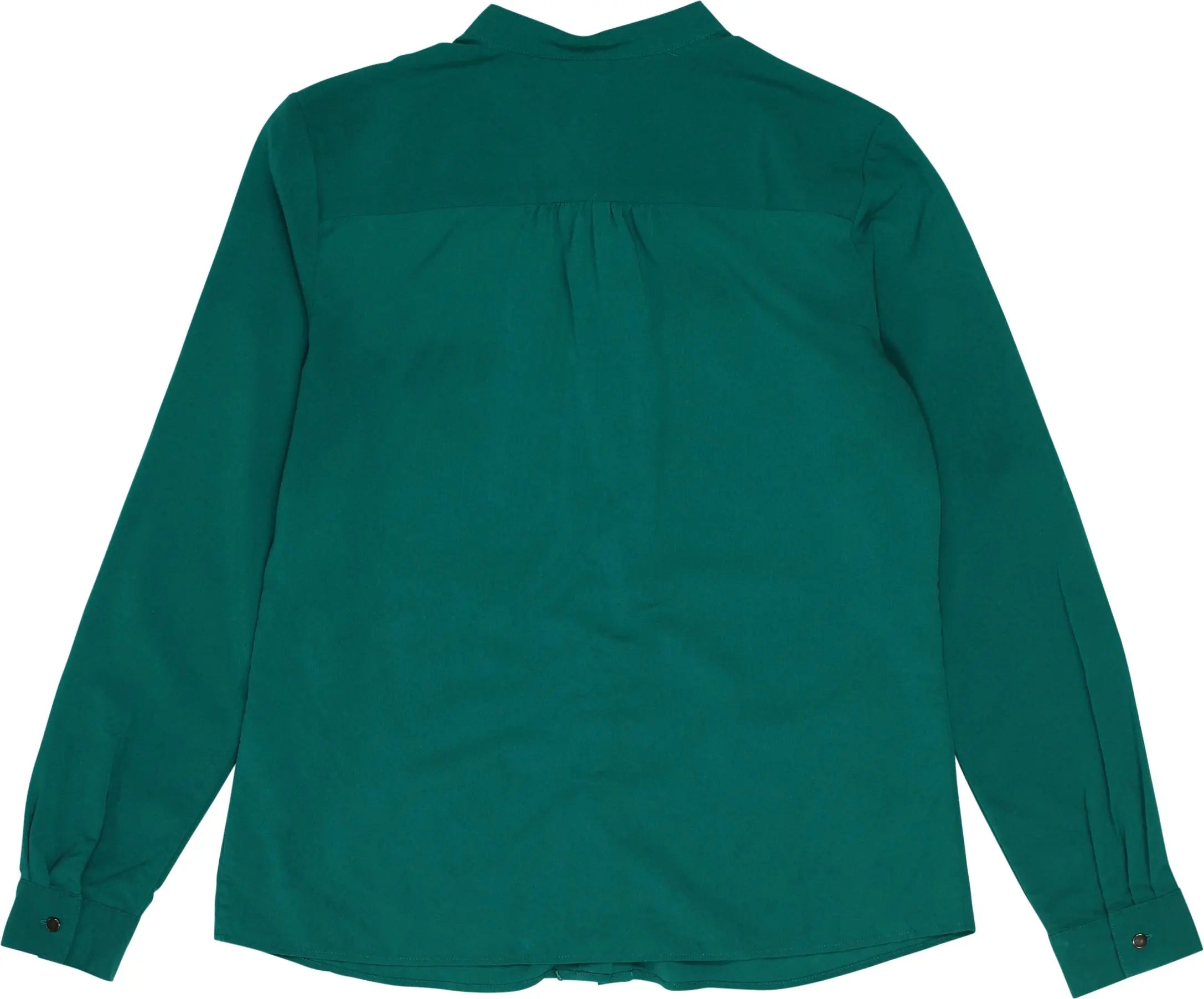Banana Republic - Green Blouse- ThriftTale.com - Vintage and second handclothing
