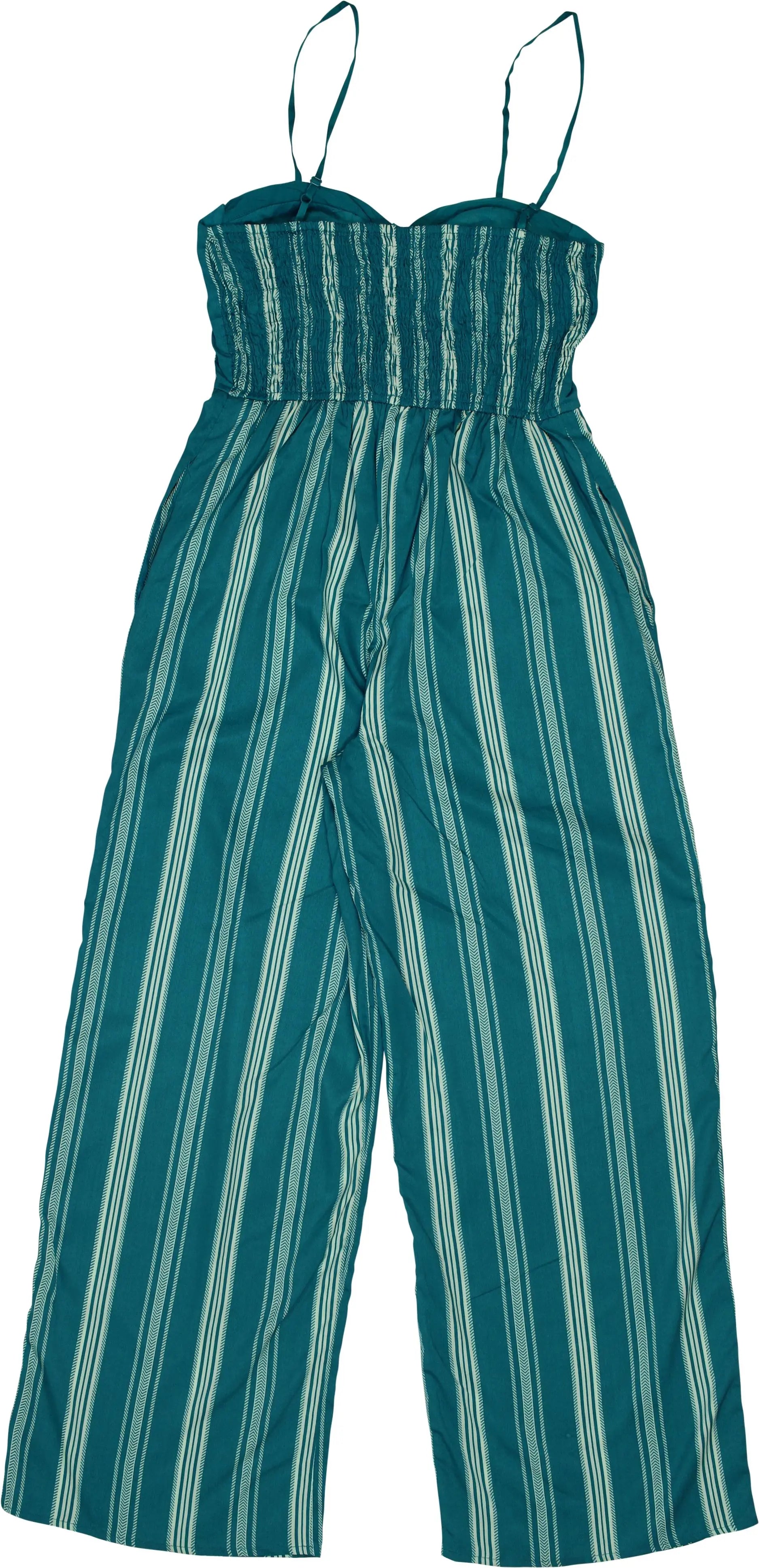 Band of Gypsies - Striped Jumpsuit- ThriftTale.com - Vintage and second handclothing