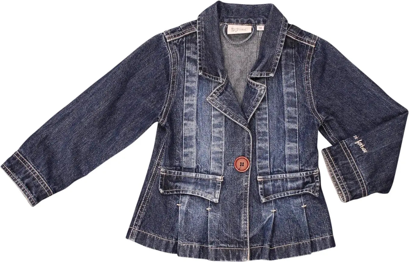 Barbara Farber - Denim Jacket by Barbara Farber- ThriftTale.com - Vintage and second handclothing