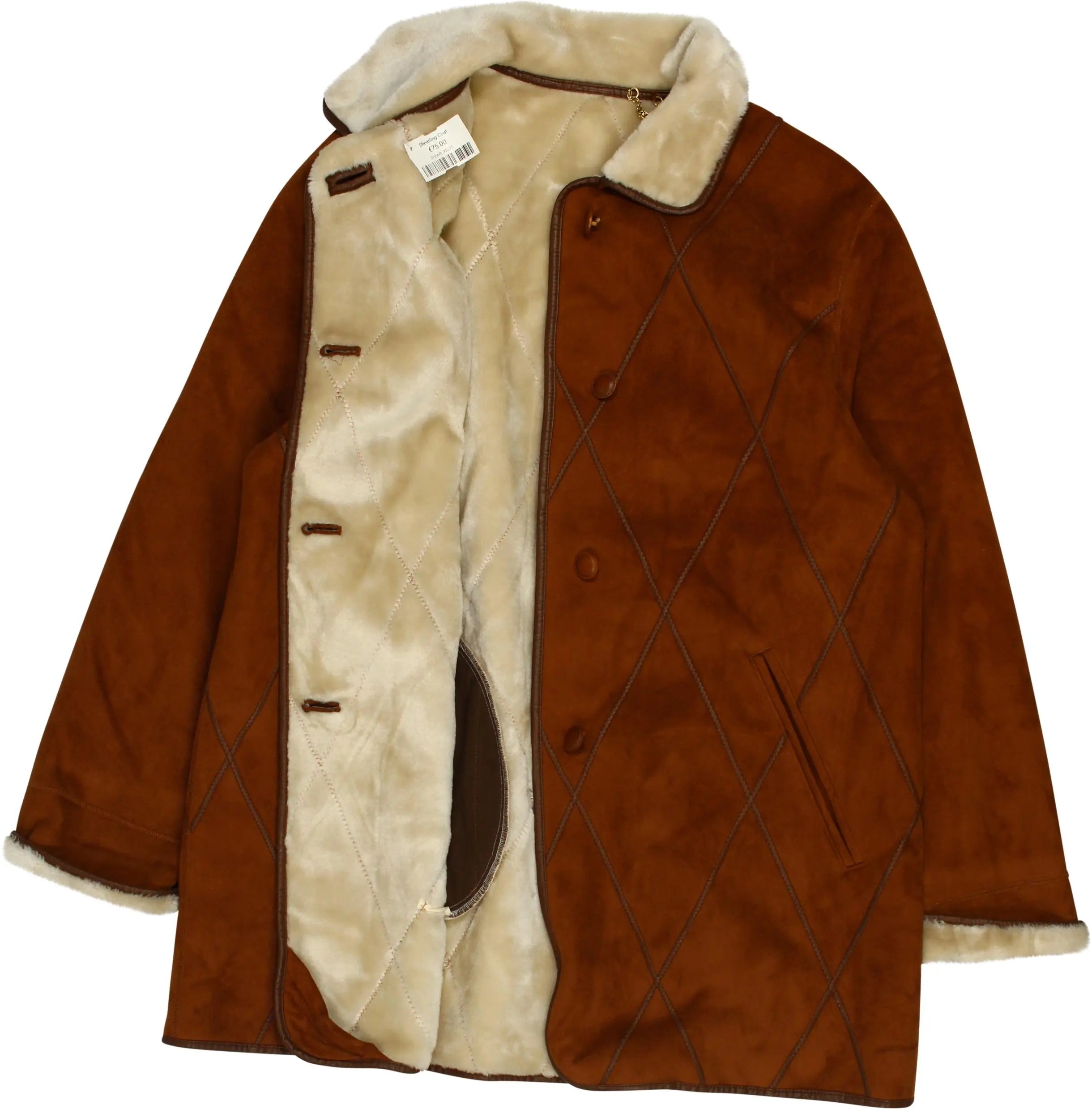 Baronia - Shearling Coat- ThriftTale.com - Vintage and second handclothing